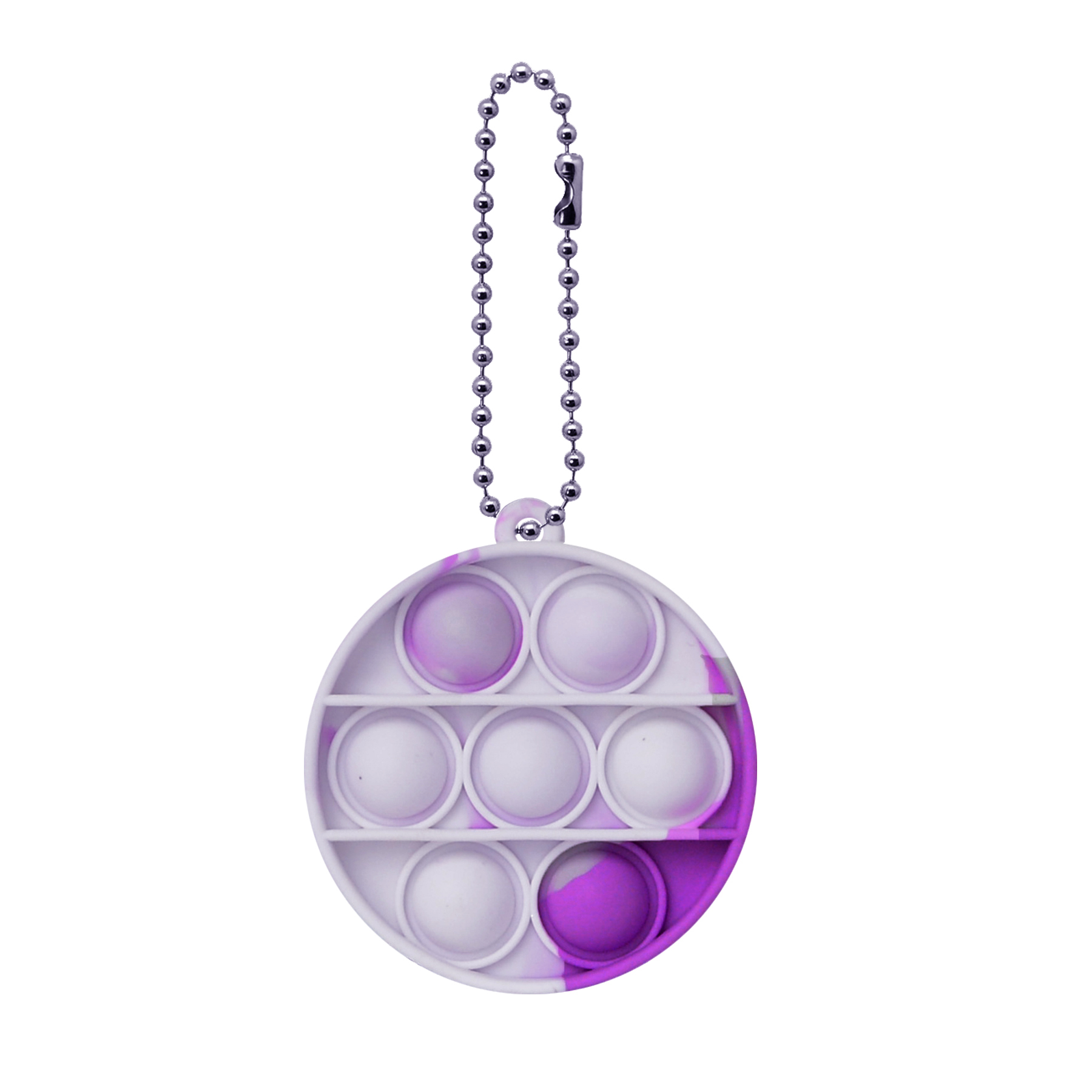 Mini Round Bubble Keychain 12