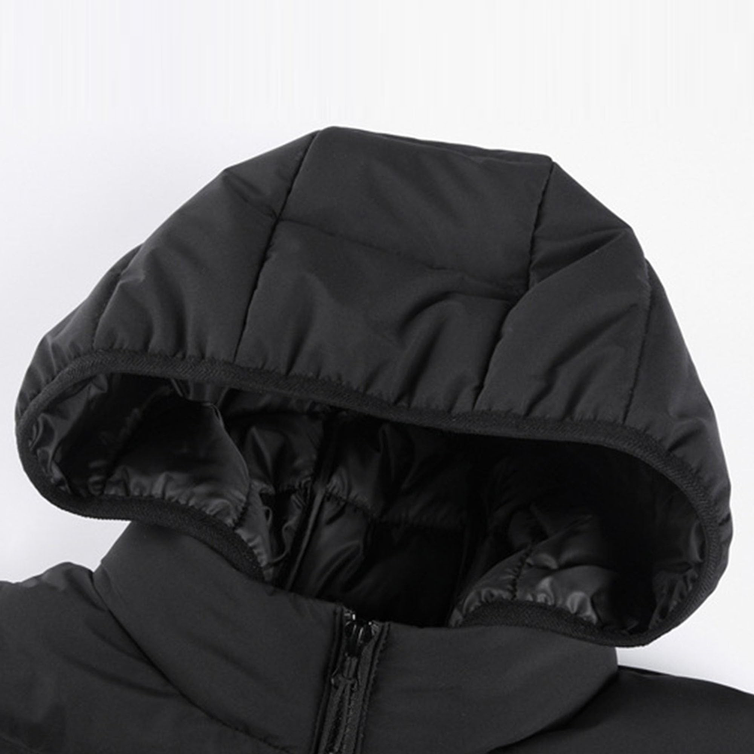 Men's Black Heated Down Jacket 6