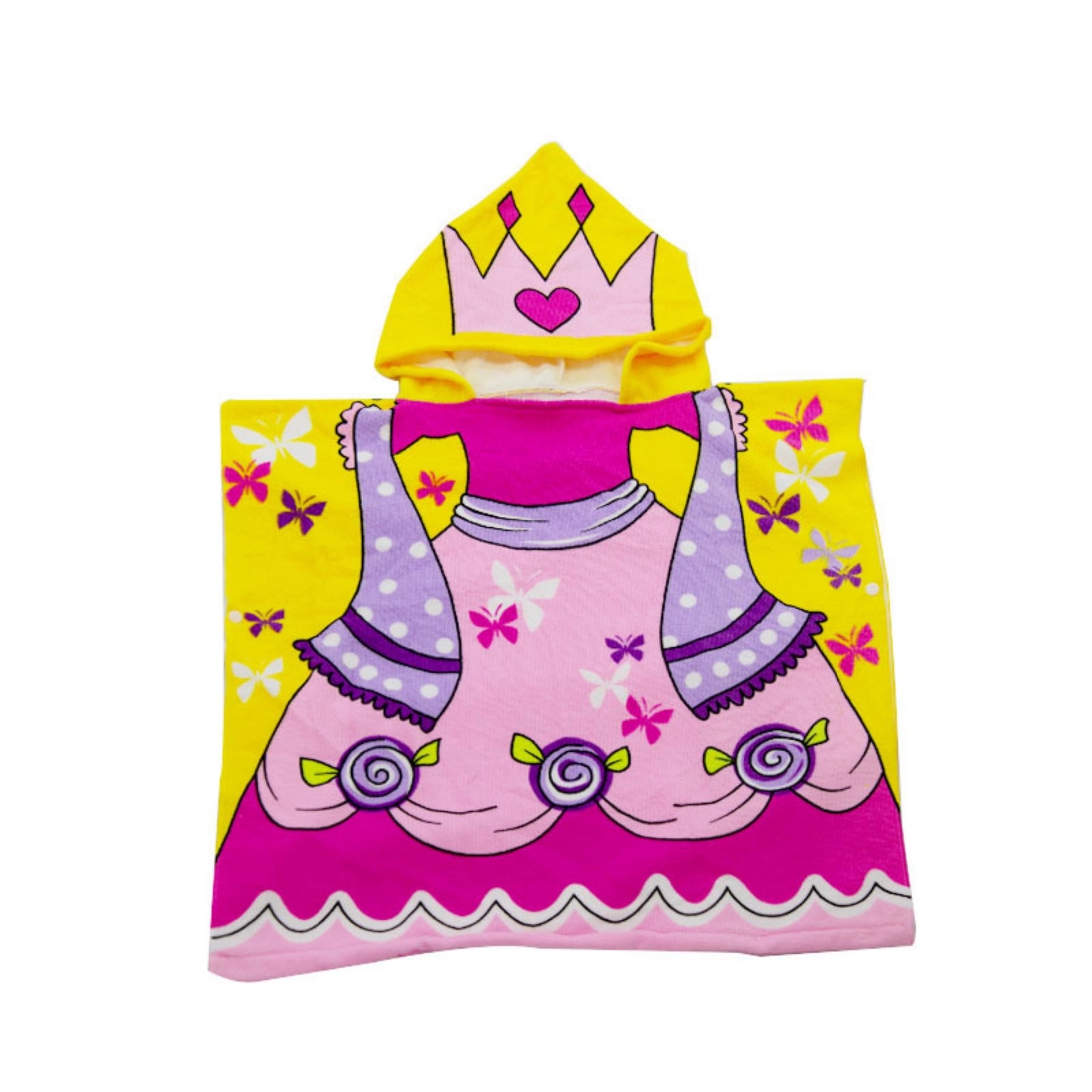 Kids Bath Pool Beach Towel Robe With Hood 6