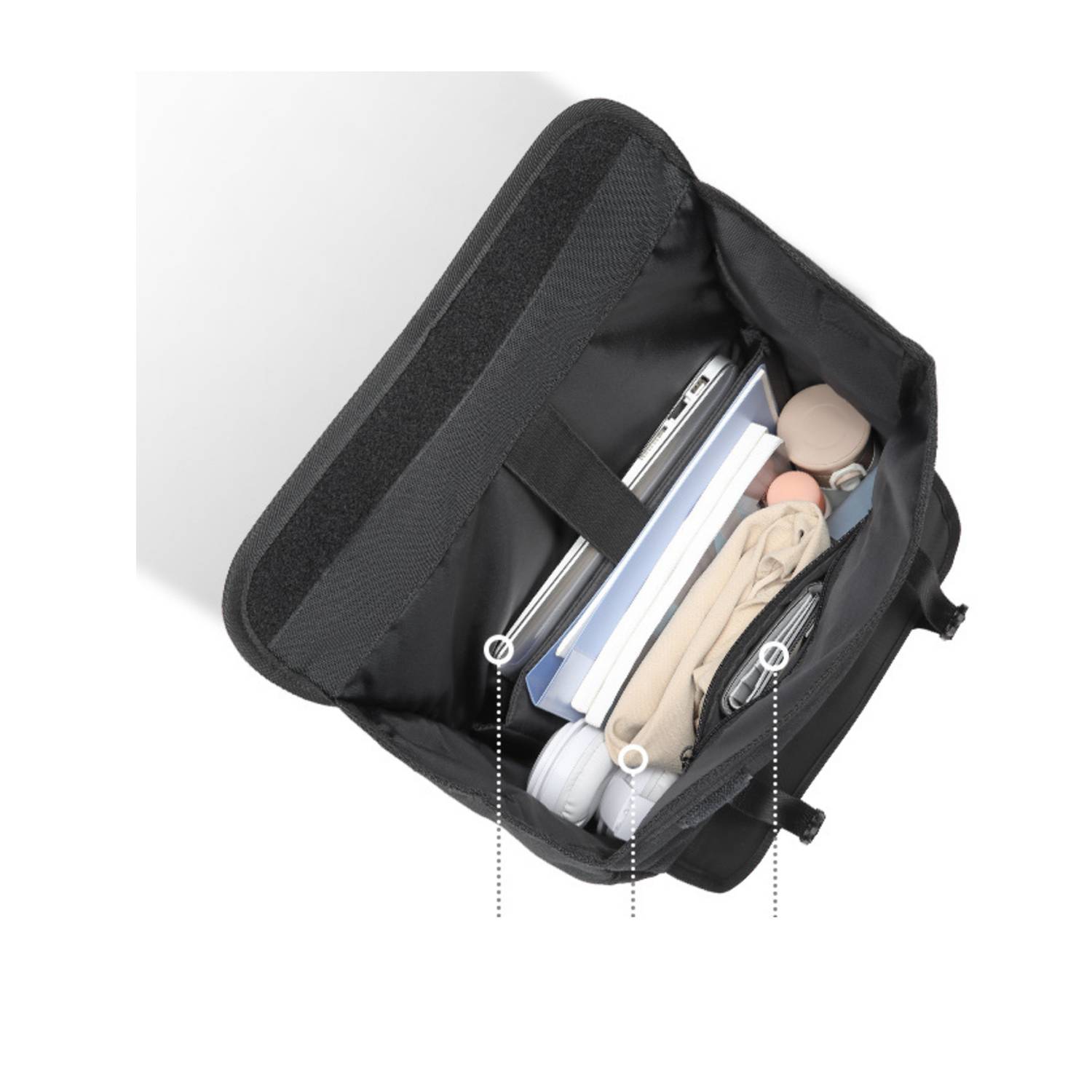Large Capacity Travel Polyester Backpack 3