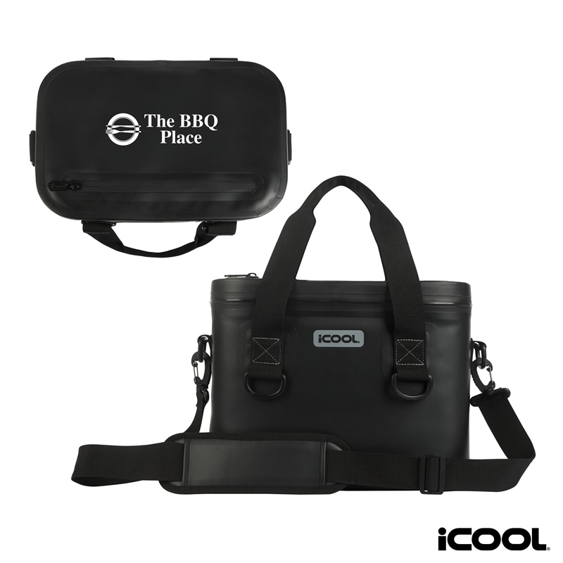 iCOOL® Teton 8-Can Waterproof Cooler 12