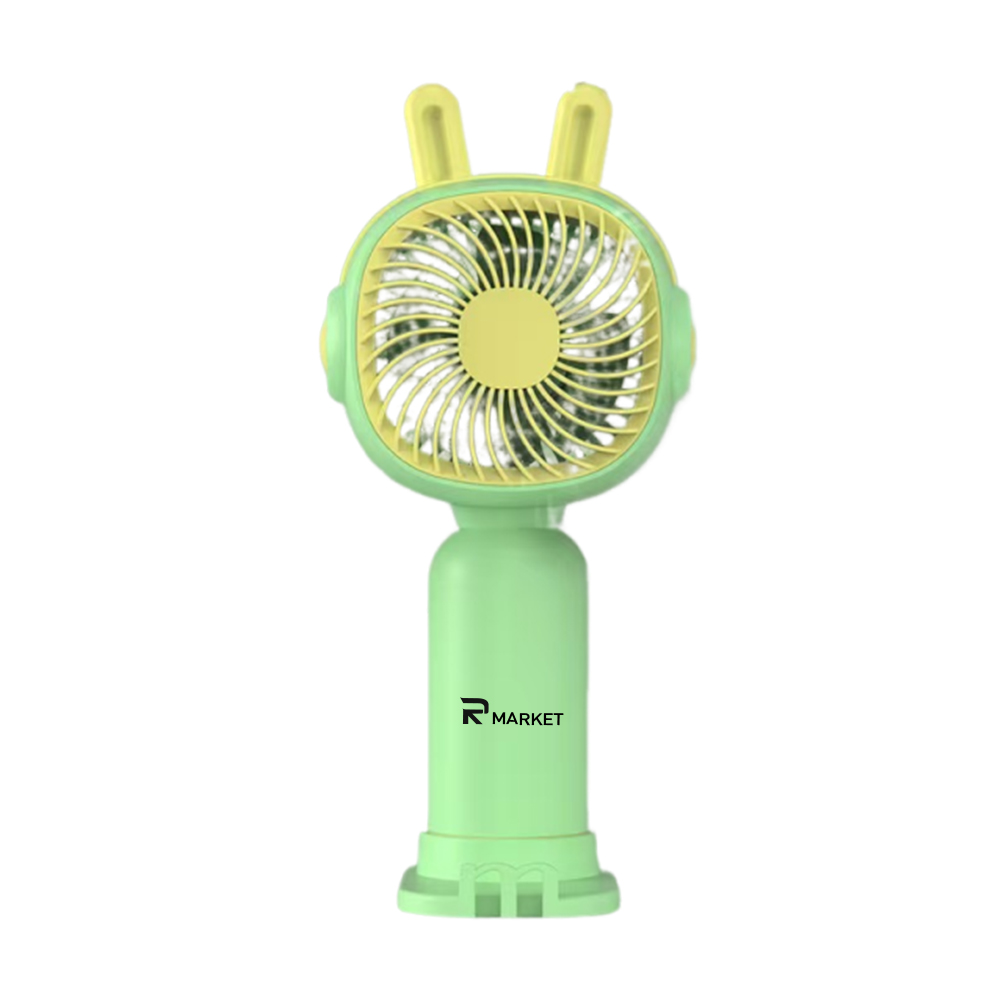Handheld Bunny-Ear Mini Fan Style 2