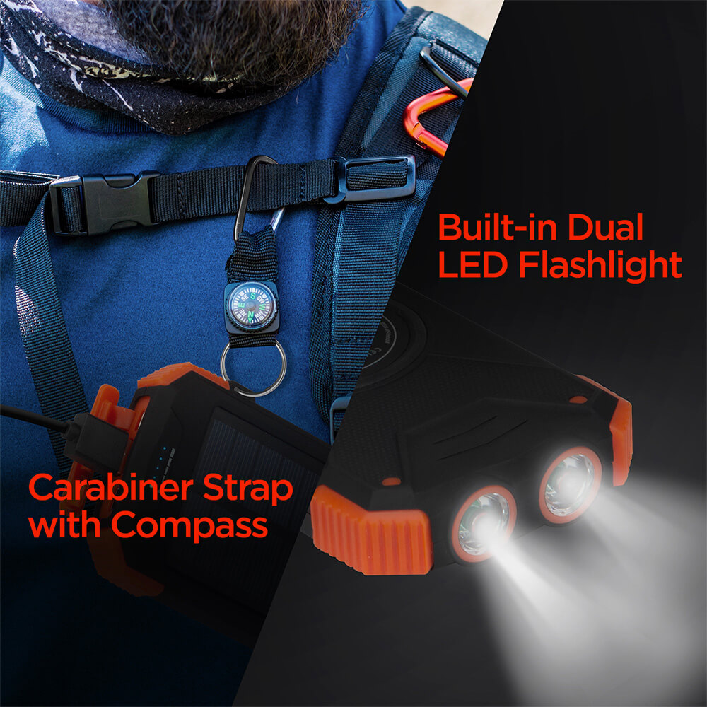 HyperGear Solar 10000mAh Wireless Power Bank 3