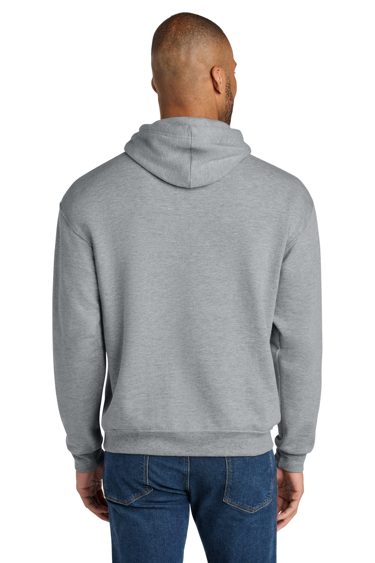 Jerzees Ultimate Unisex CVC Ring Spun Hooded Sweatshirt IC49M 51