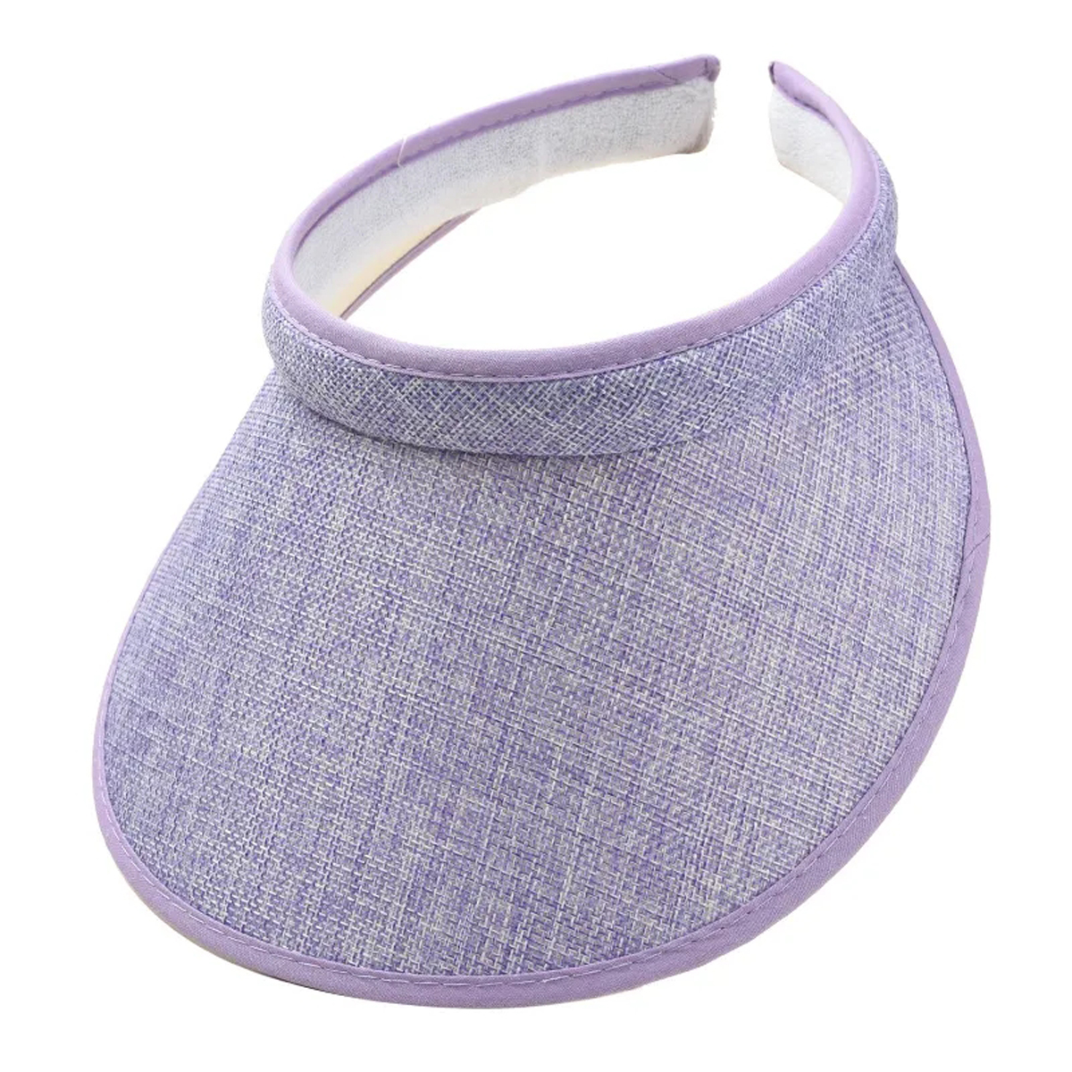 Lightweight Linen Visor Cap For UV Protection 5