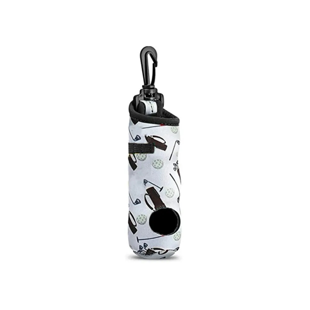 Colorful Neoprene Golf Ball Bag with Hook 11
