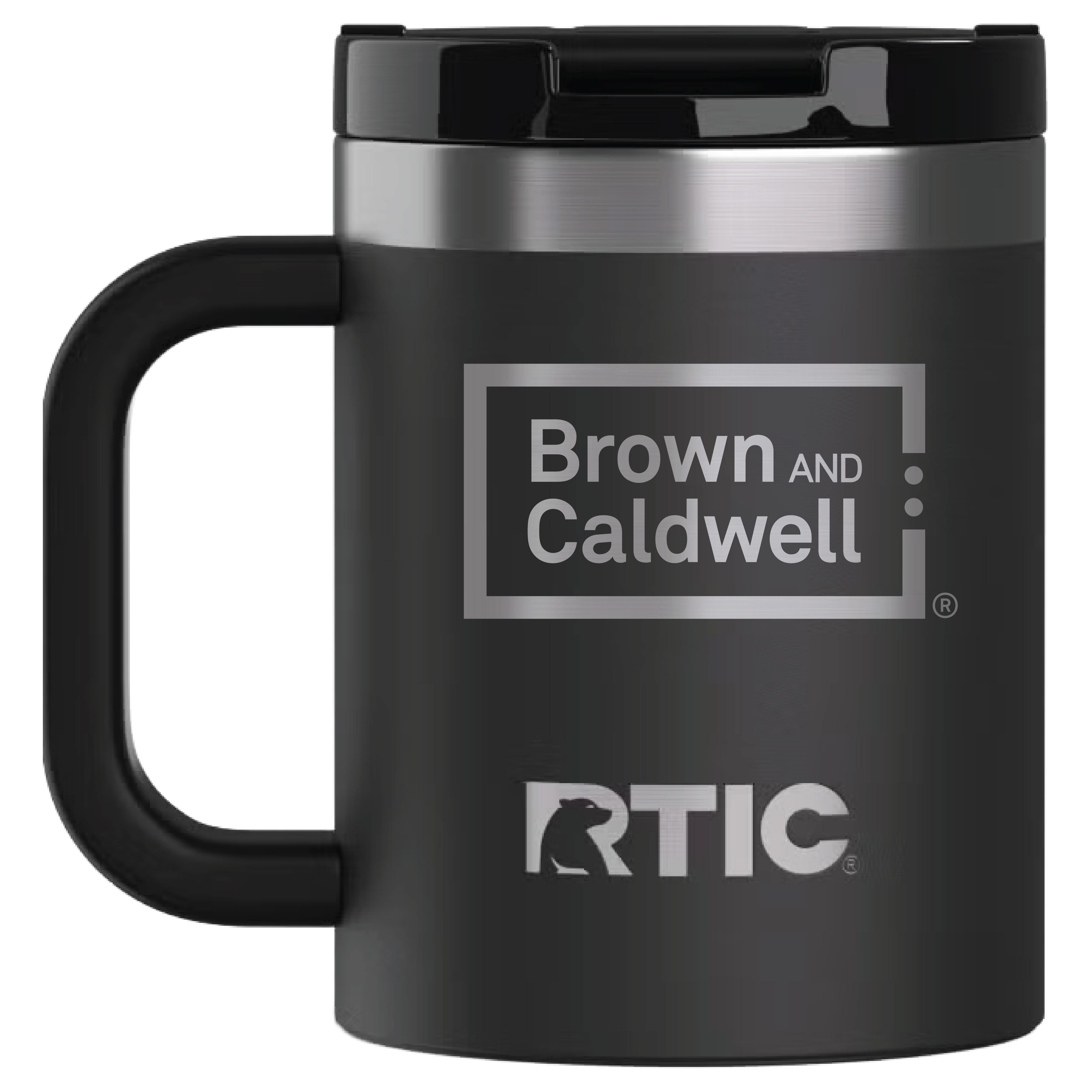 RTIC 12oz Stainless Steel Ceramic-Lined Essential Coffee Mugs 12