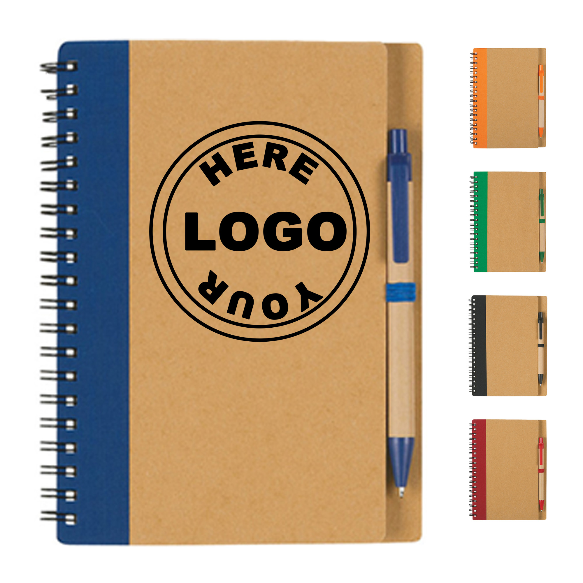 Customizable Kraft Paper A5 Notebook 1