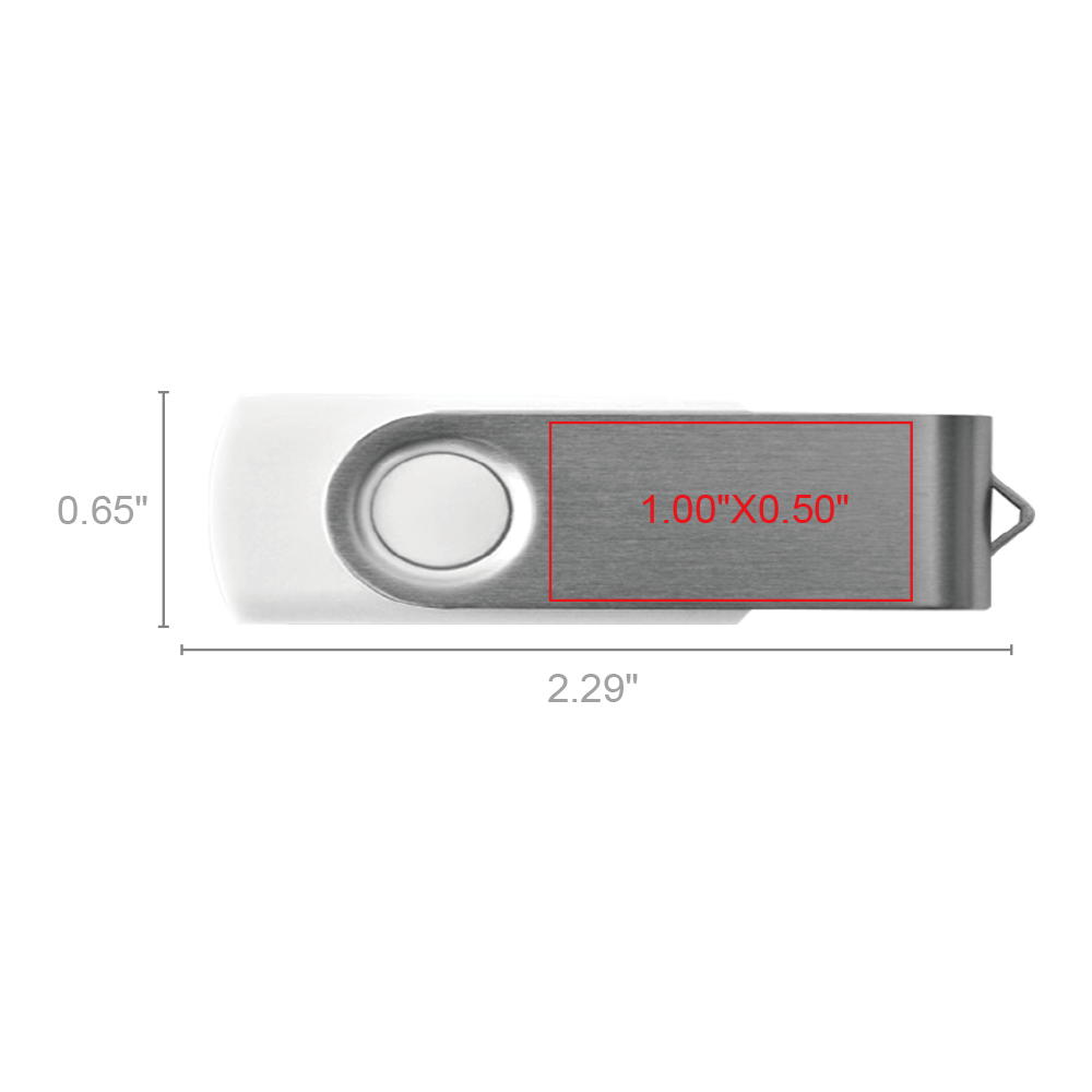 Northlake QuickShip Swivel USB Flash Drive