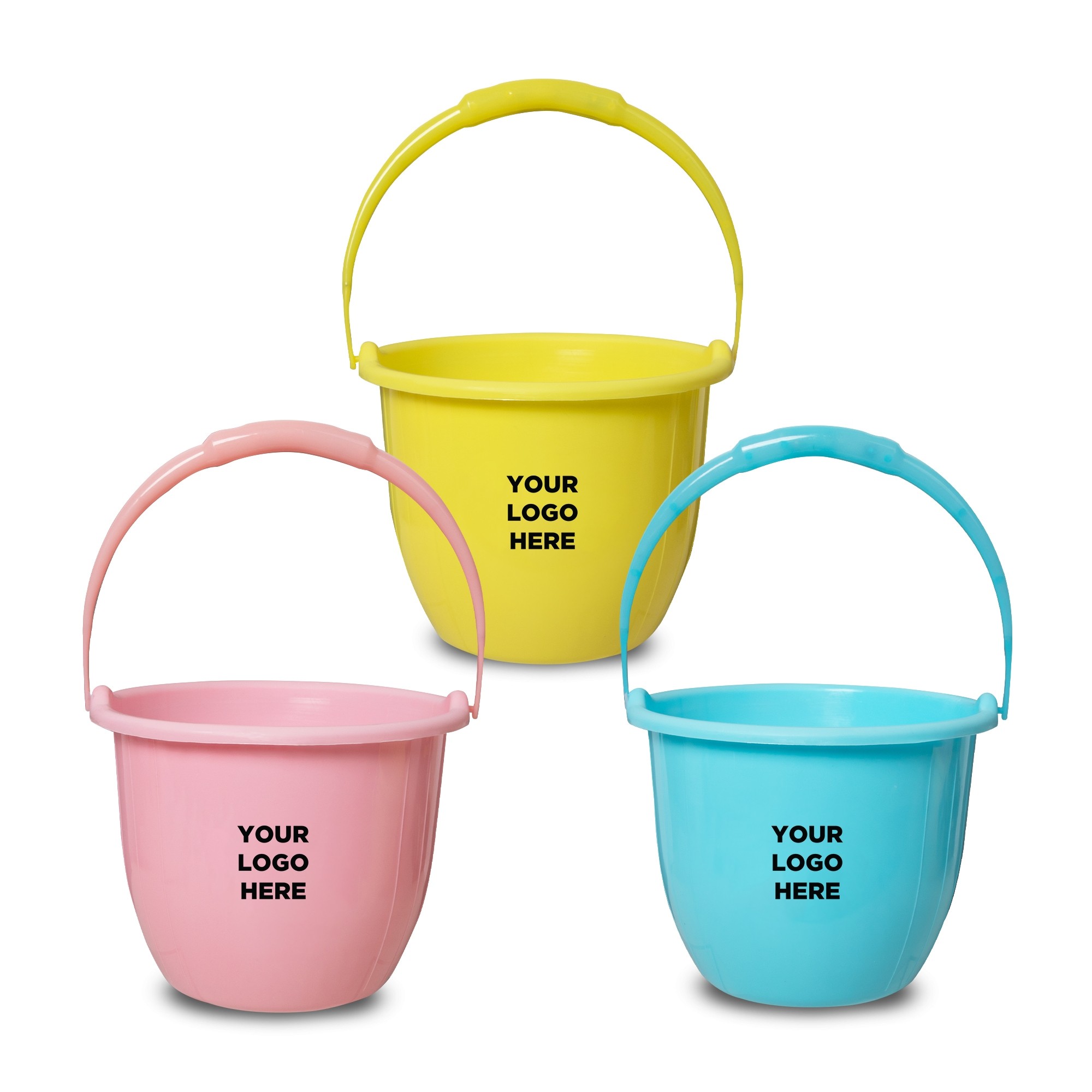 Light Up Easter Bucket - 3 Asst Colors 4