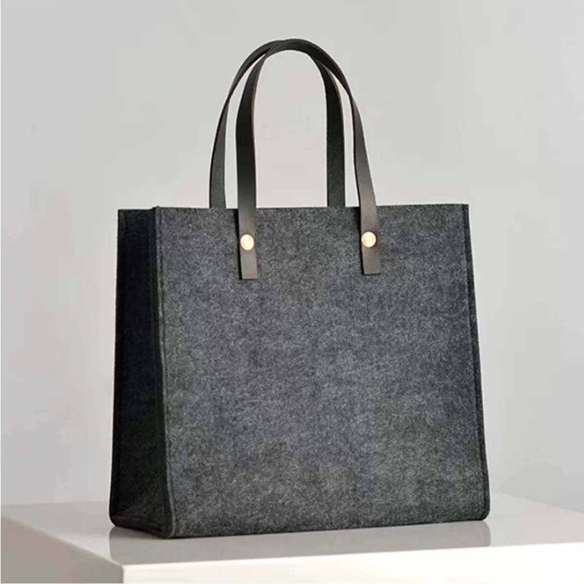 Tote Felt Bag, custom tote bag with logo imprint 8