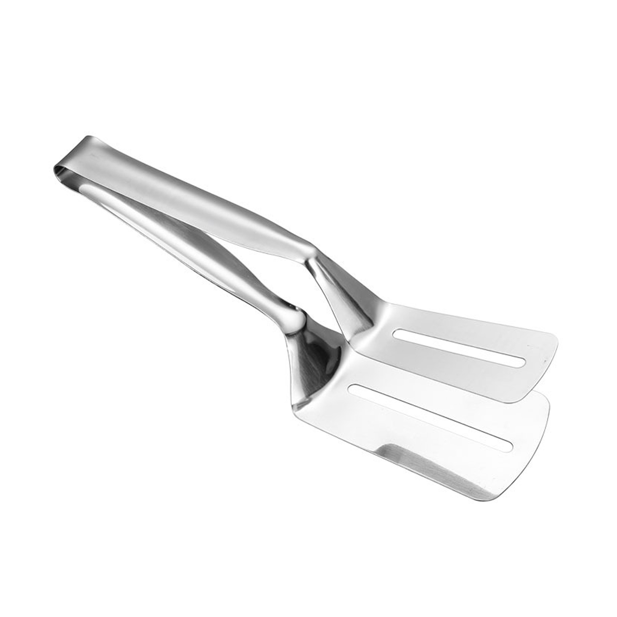 Customize Stainless Steel Steak And Pizza Spatula Tongs 2
