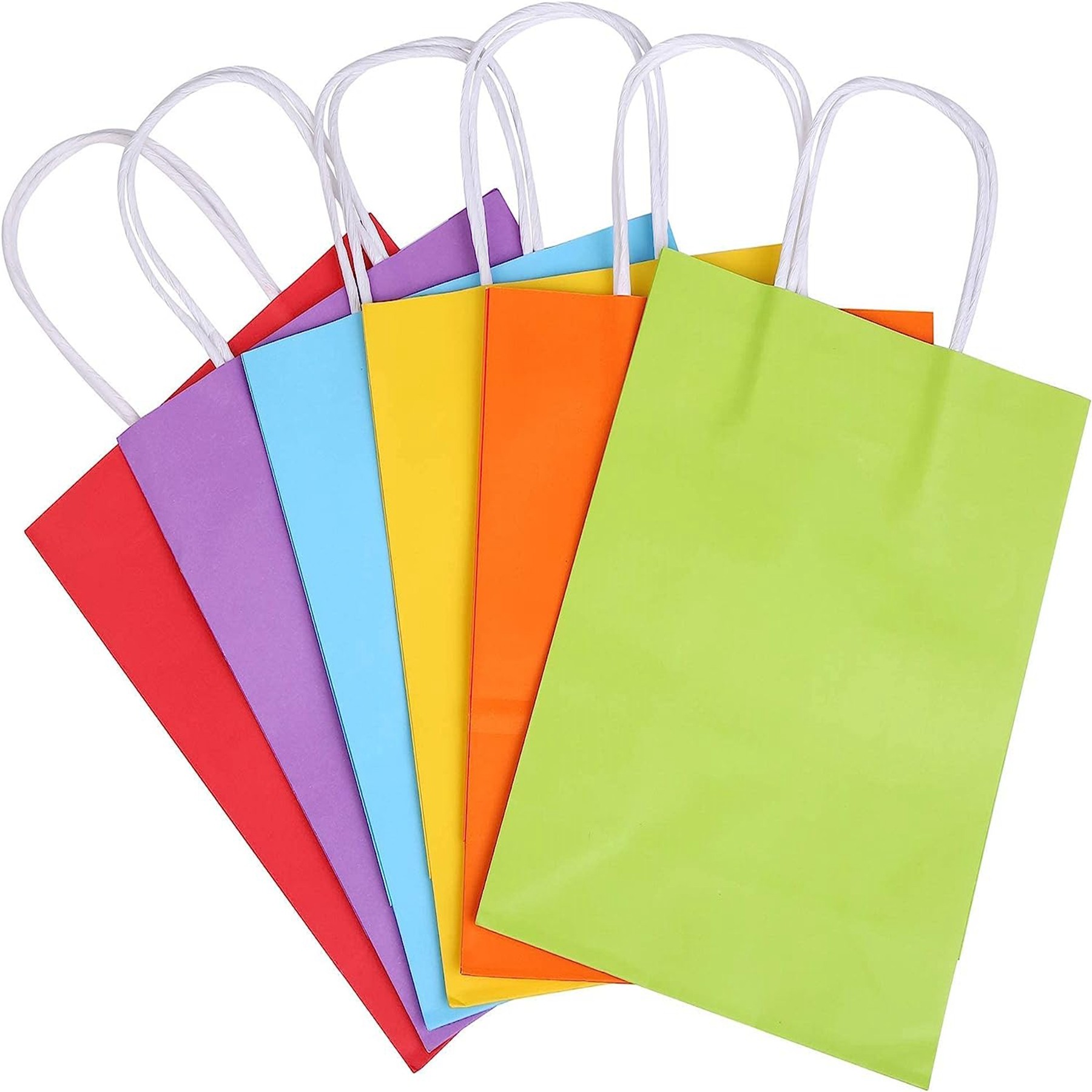 Kraft Paper Party Favor Gift Bags 6