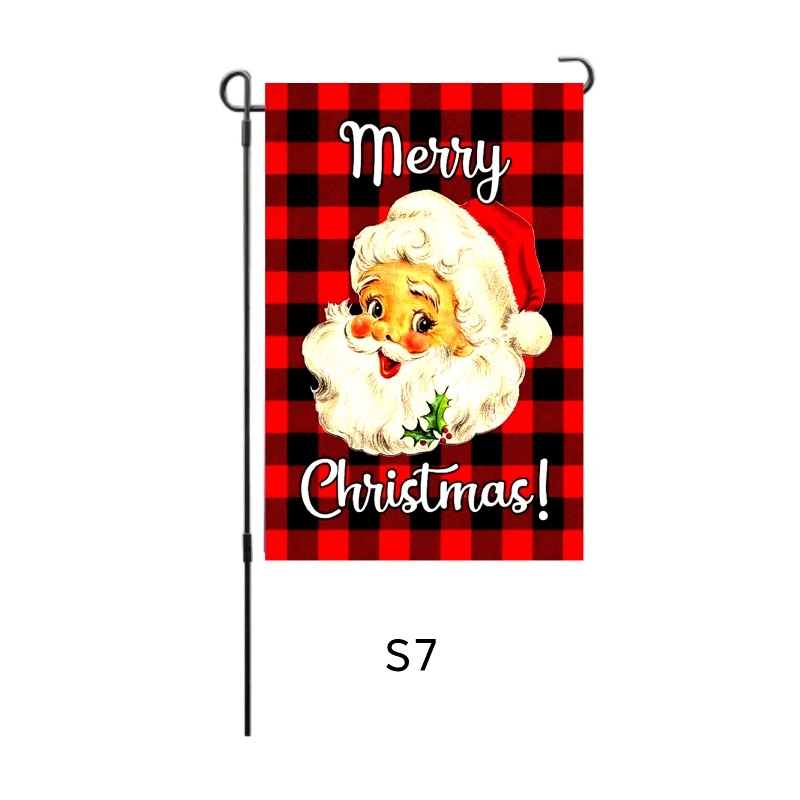 Home Decorative Merry Christmas Garden Flag 3