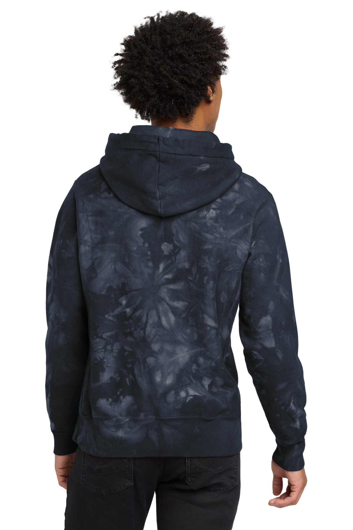 Champion Reverse Weave Scrunch-Dye Tie-Dye Hooded Sweatshirt. TDS101, custom hoodie or sweatshirt with logo imprint 12