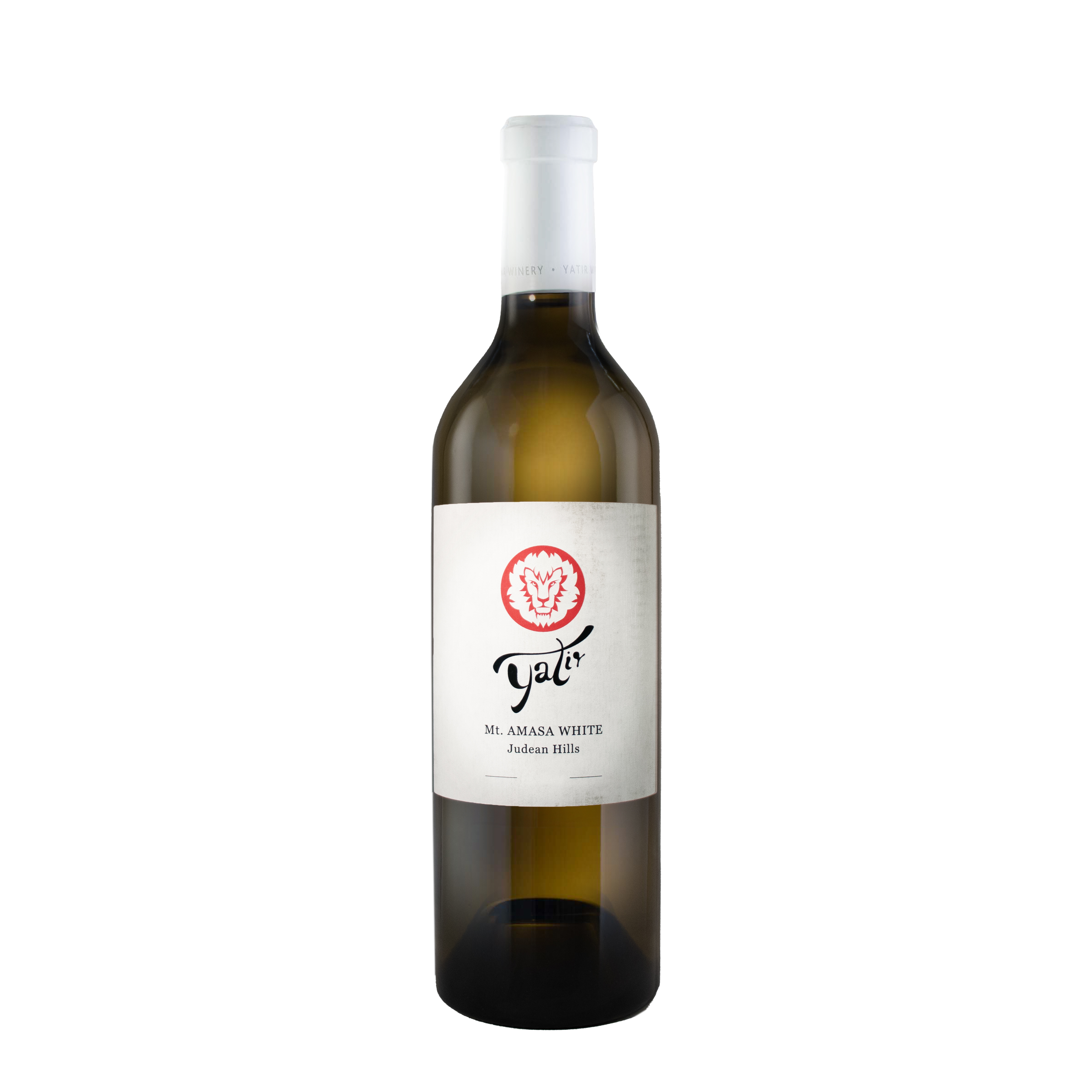 Etched Yatir Mt. Amasa Kosher White Wine Bottle 1