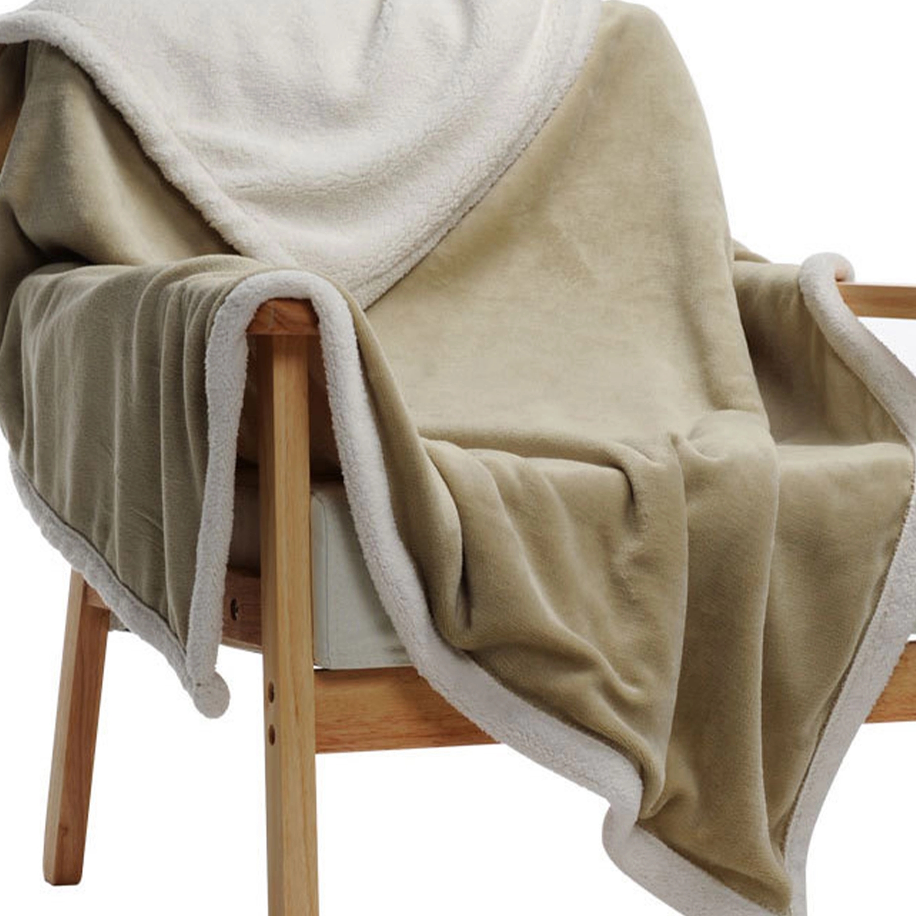 Plush Sherpa Fleece Throw Soft & Cozy Reversible Blanket 3