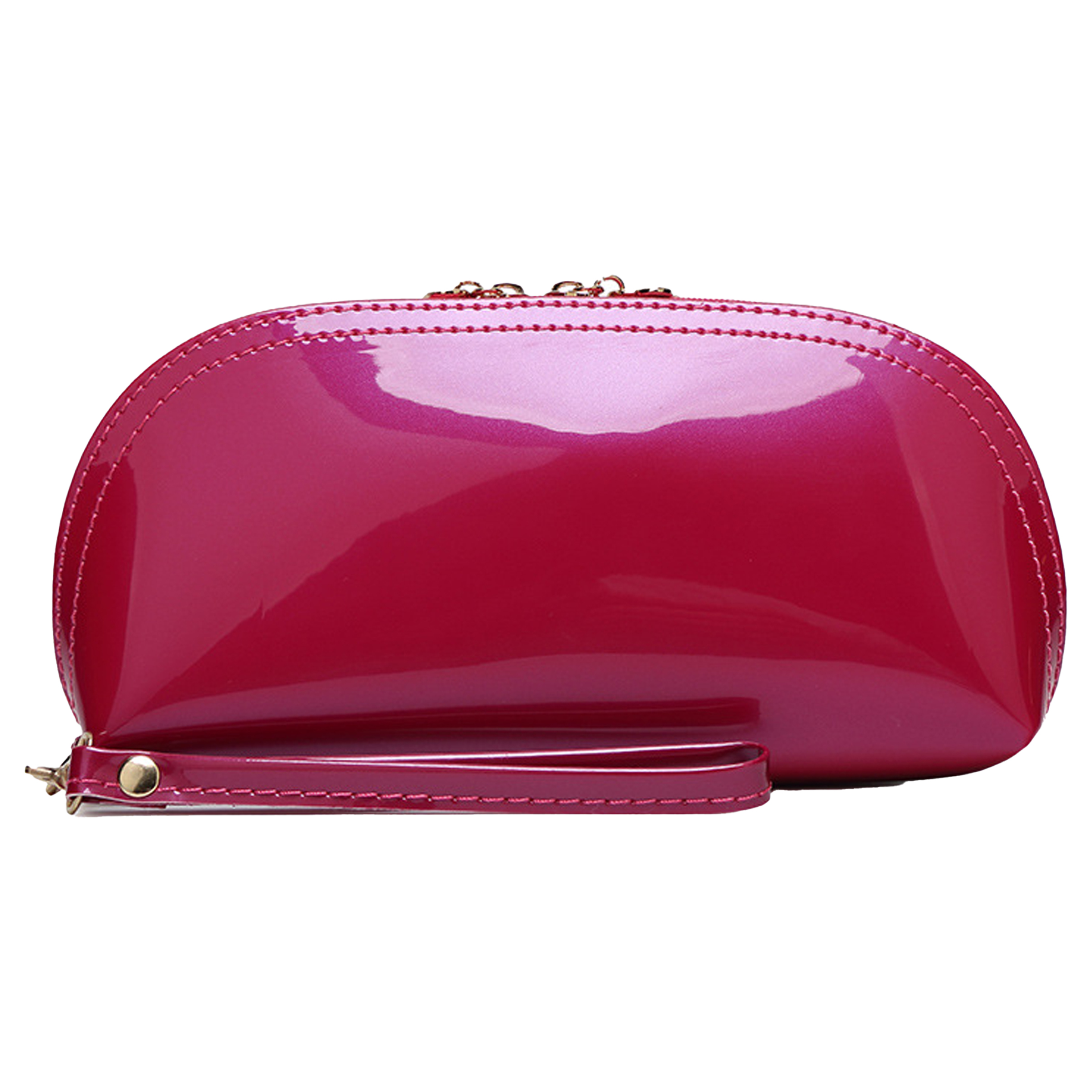 Patent Leather Bright Hand Held Wallet 2