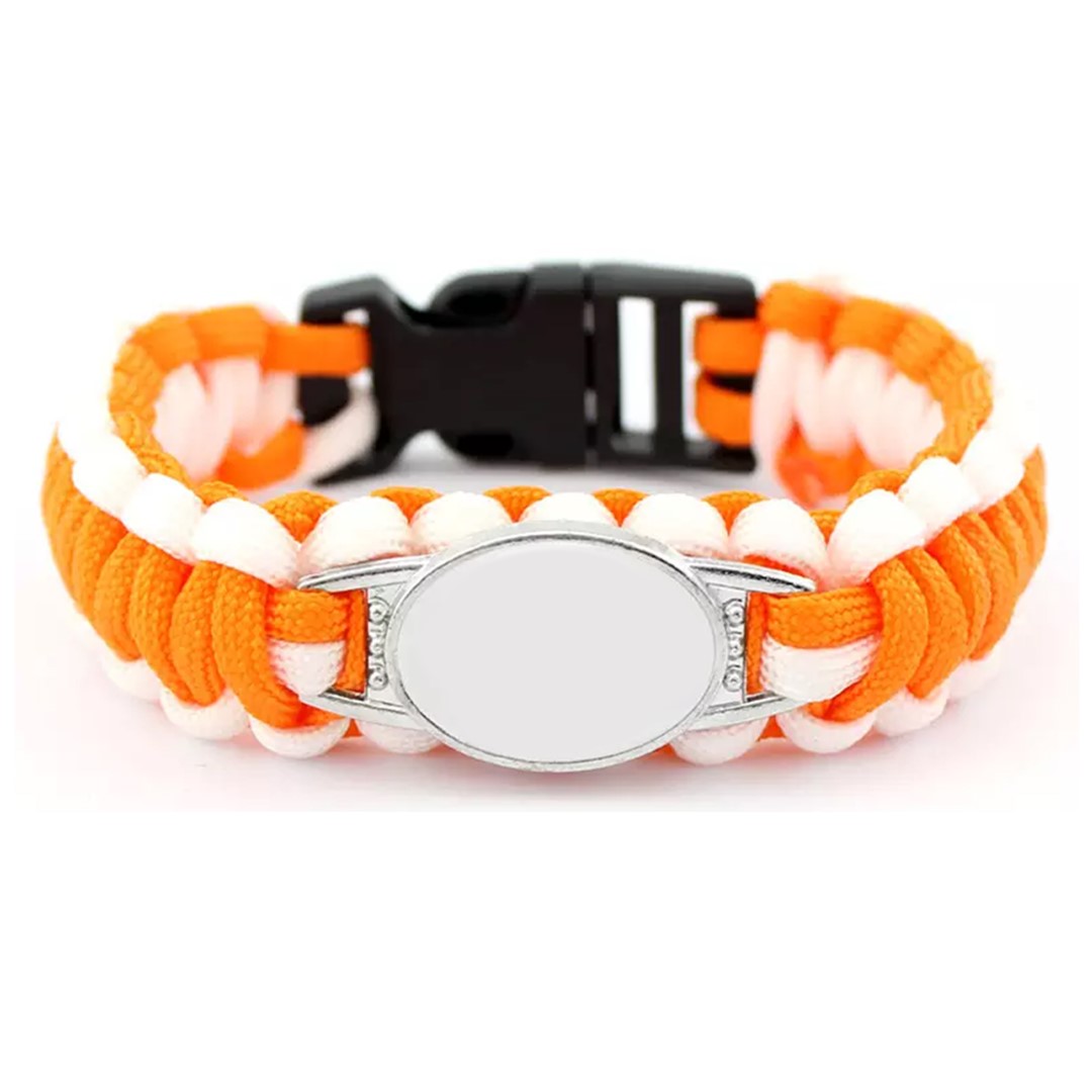 Breast Cancer Paracord Survival Bracelet 4
