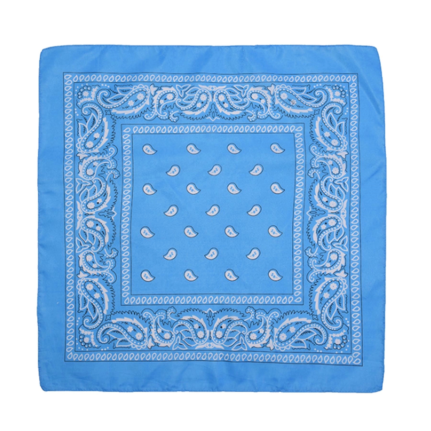 Paisley Print Head Wrap Scarf 5