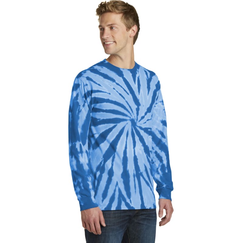 Port & Company Tie-Dye Long Sleeve Tee. 19