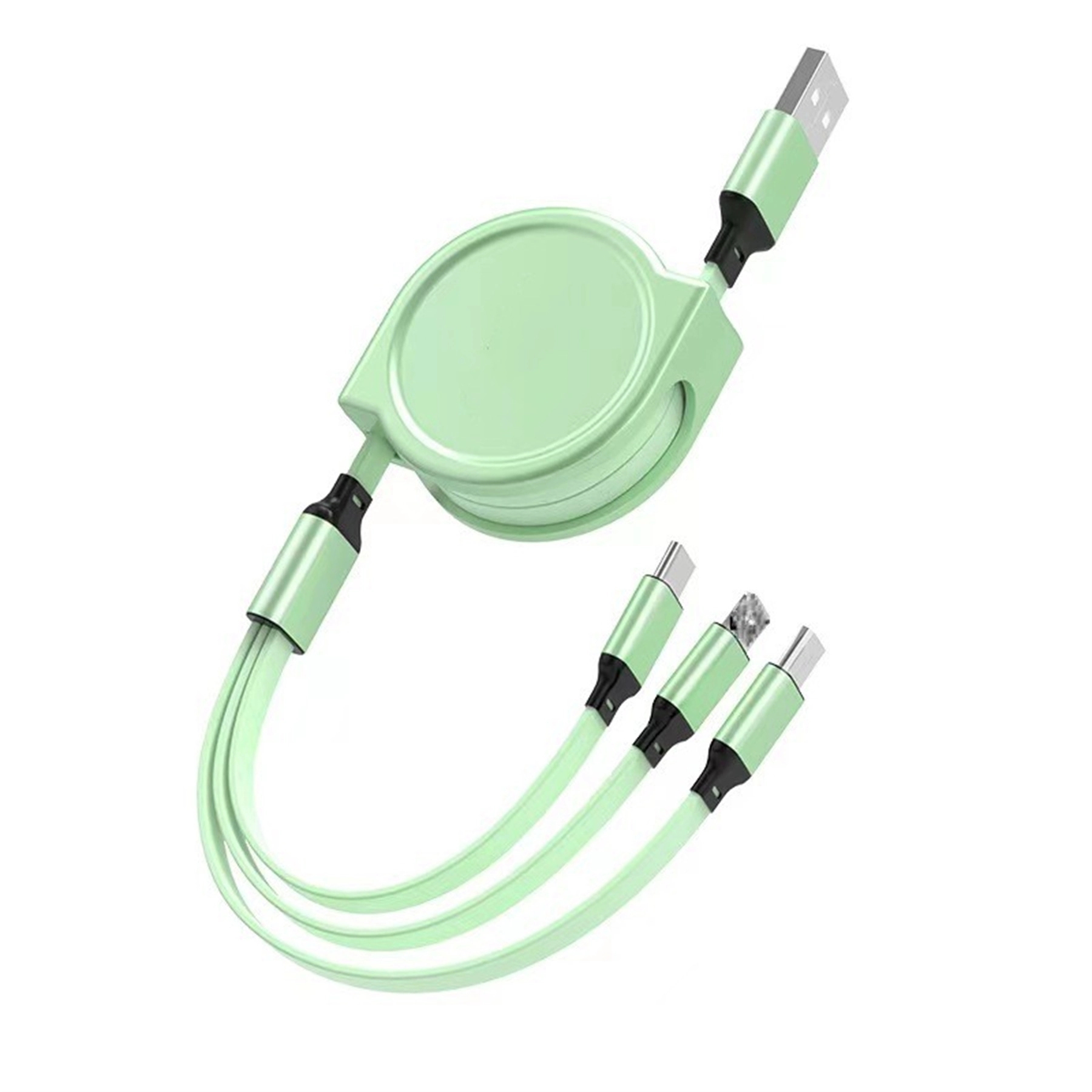Retractable 3 in 1 multi charging cable 4