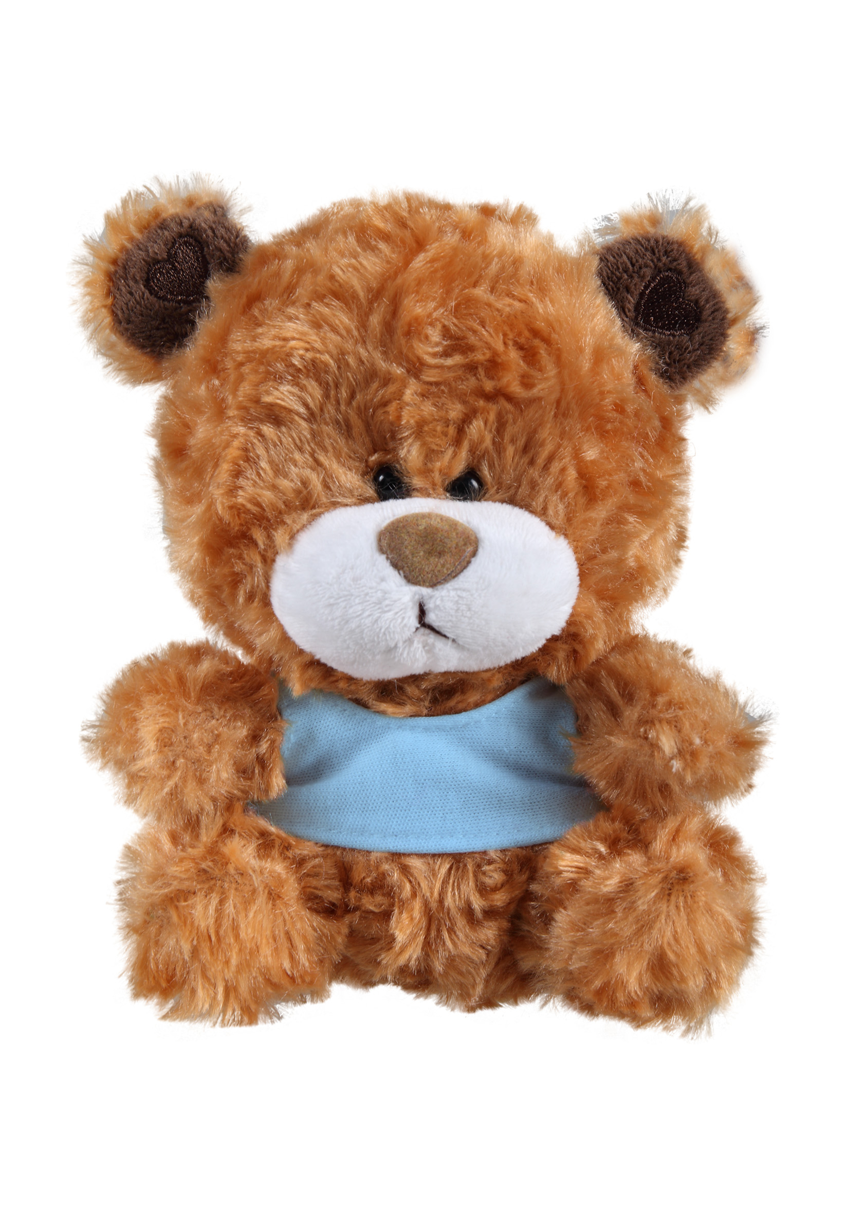 Soft Plush  Mocha Qbear with Tank top