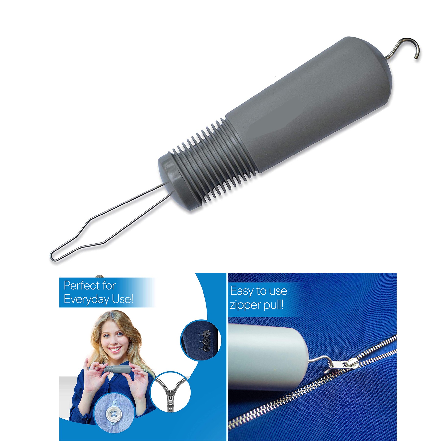 Button Hook with Zipper Pull 2