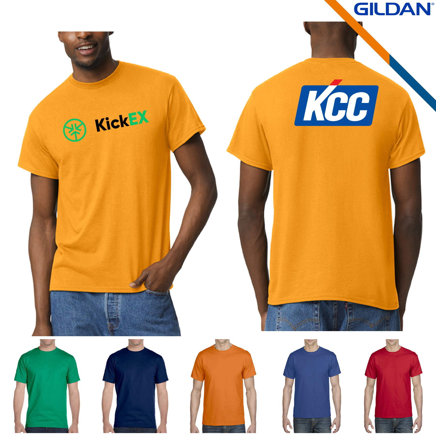 Gildan® 5.6 oz Cotton/Polyester Moisture Wicking T-Shirts 7