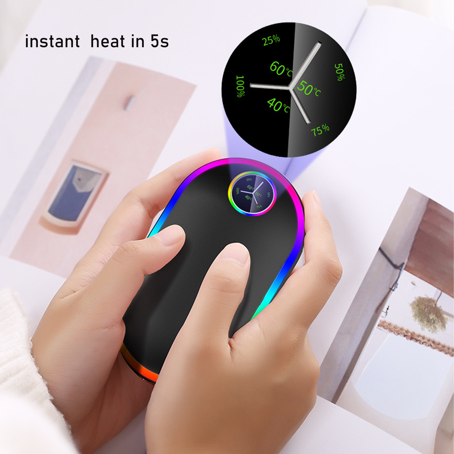 Rechargeable Hand Warmer 7