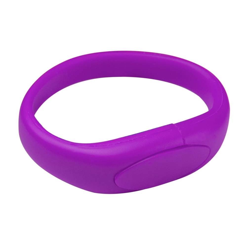 Oval Silicone Wristband USB Flash Drive 2.0 14