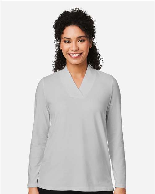 Women's Raleigh Shawl Collar Knit Top - DP121W 21