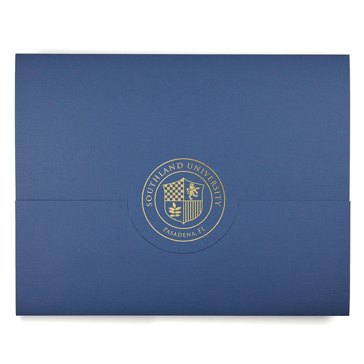 Tuck Flap Certificate Folder 4