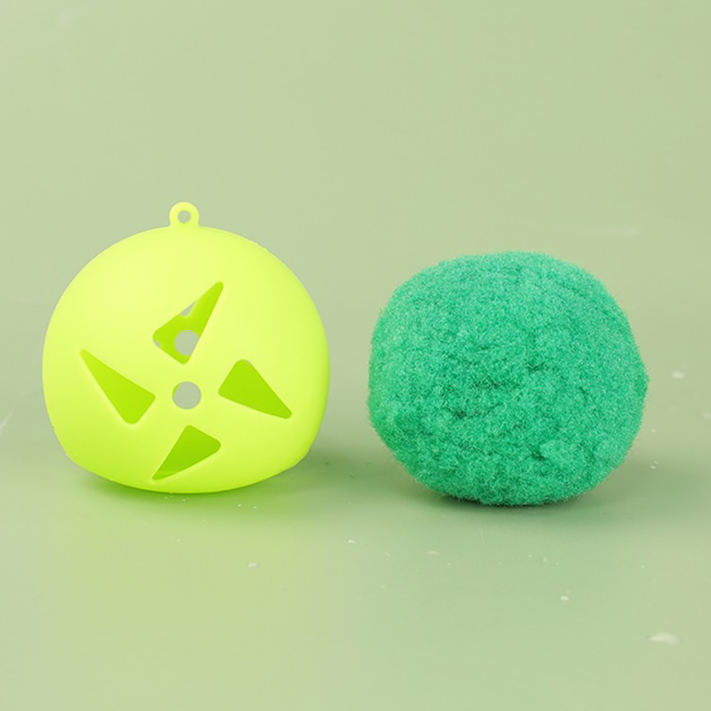Absorbent plush stress relief ball 14