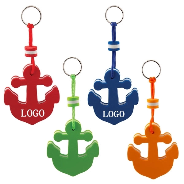 EVA Foam Anchor Floating Keychain 3