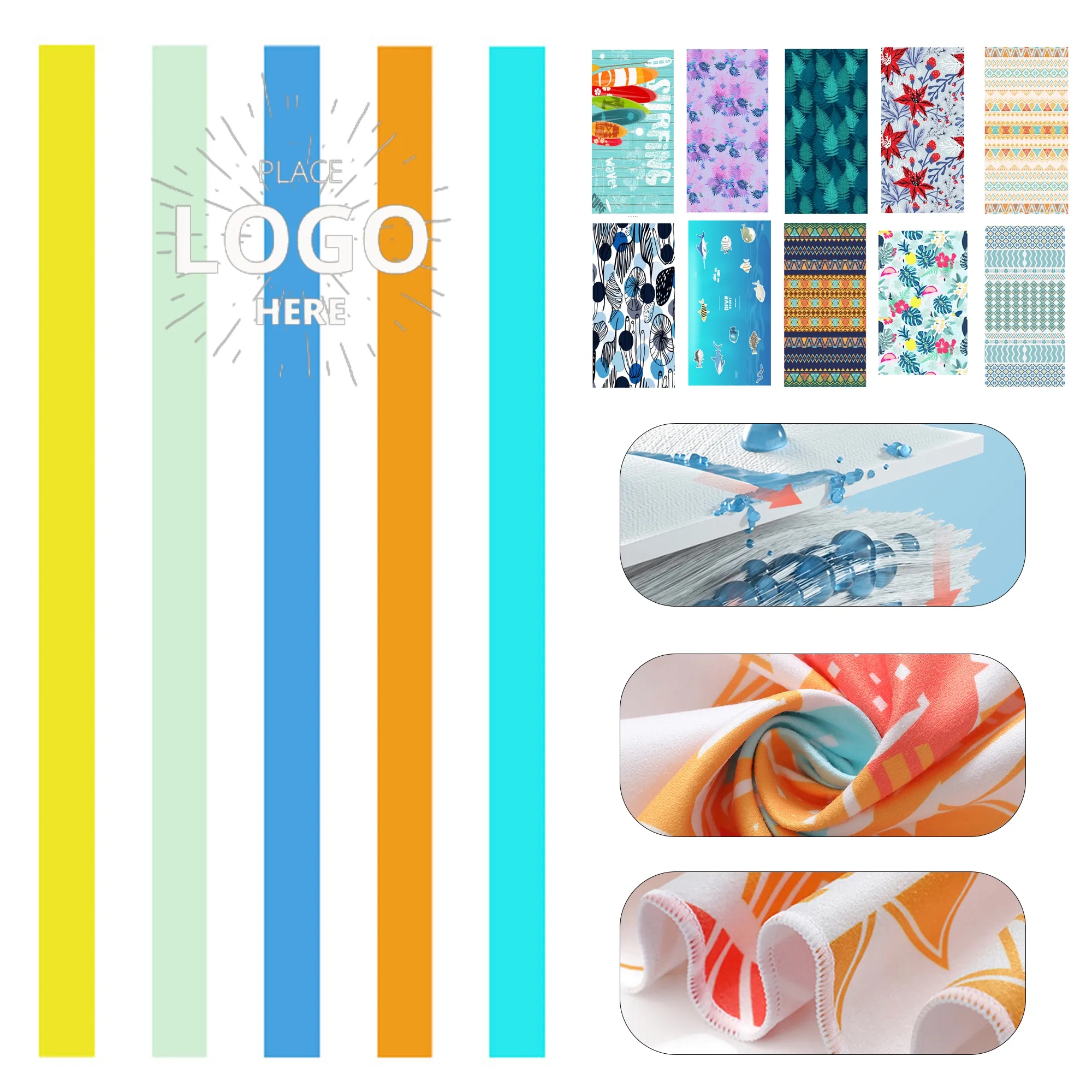30x60 Printed Beach Towel 17