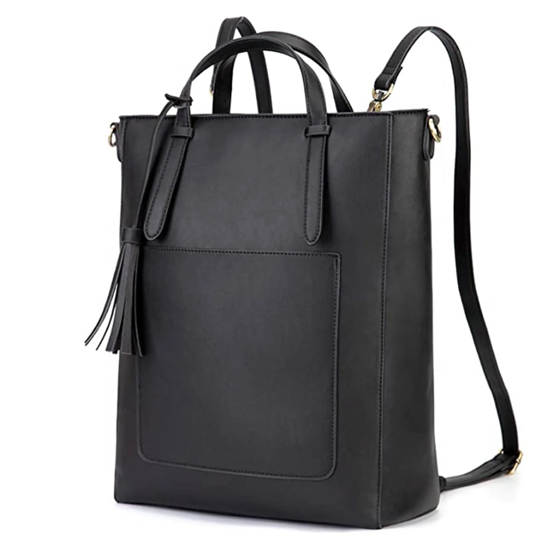 PU Convertible Multifuction Tote Bag 4