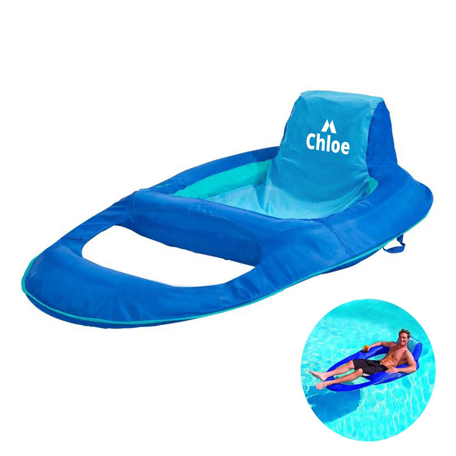 Spring Float Premium Recliner Pool Lounger for Swimming 5