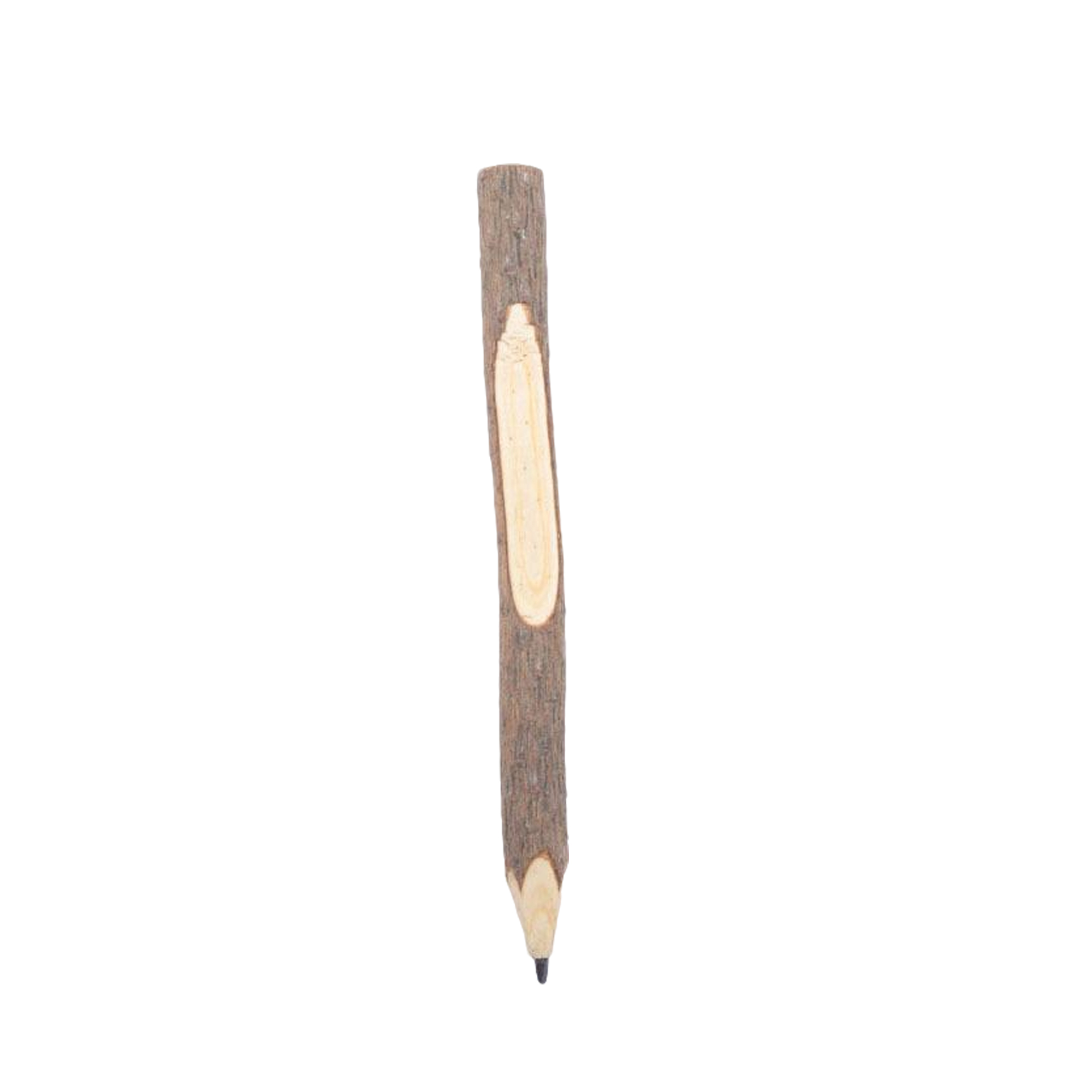 Natural Bark Ballpoint Pen Pencil Set 3