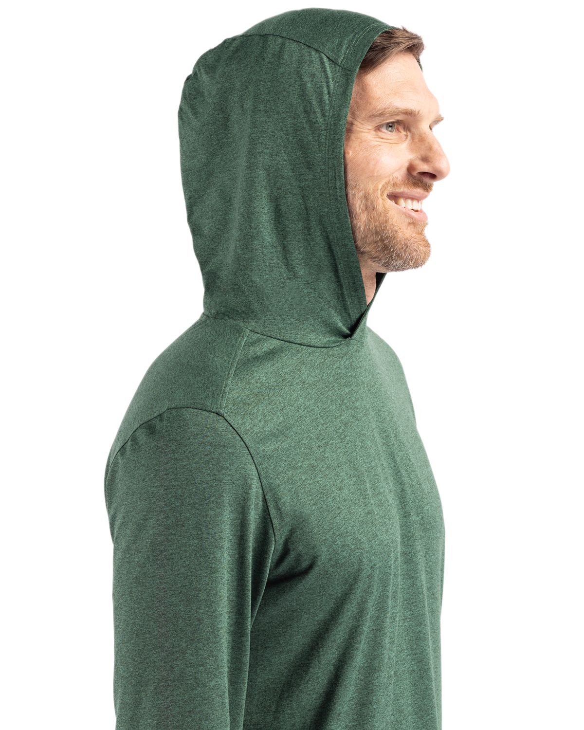 Cutter & Buck Coastline Recycled Double Peached Mens Hooded Pullover 104