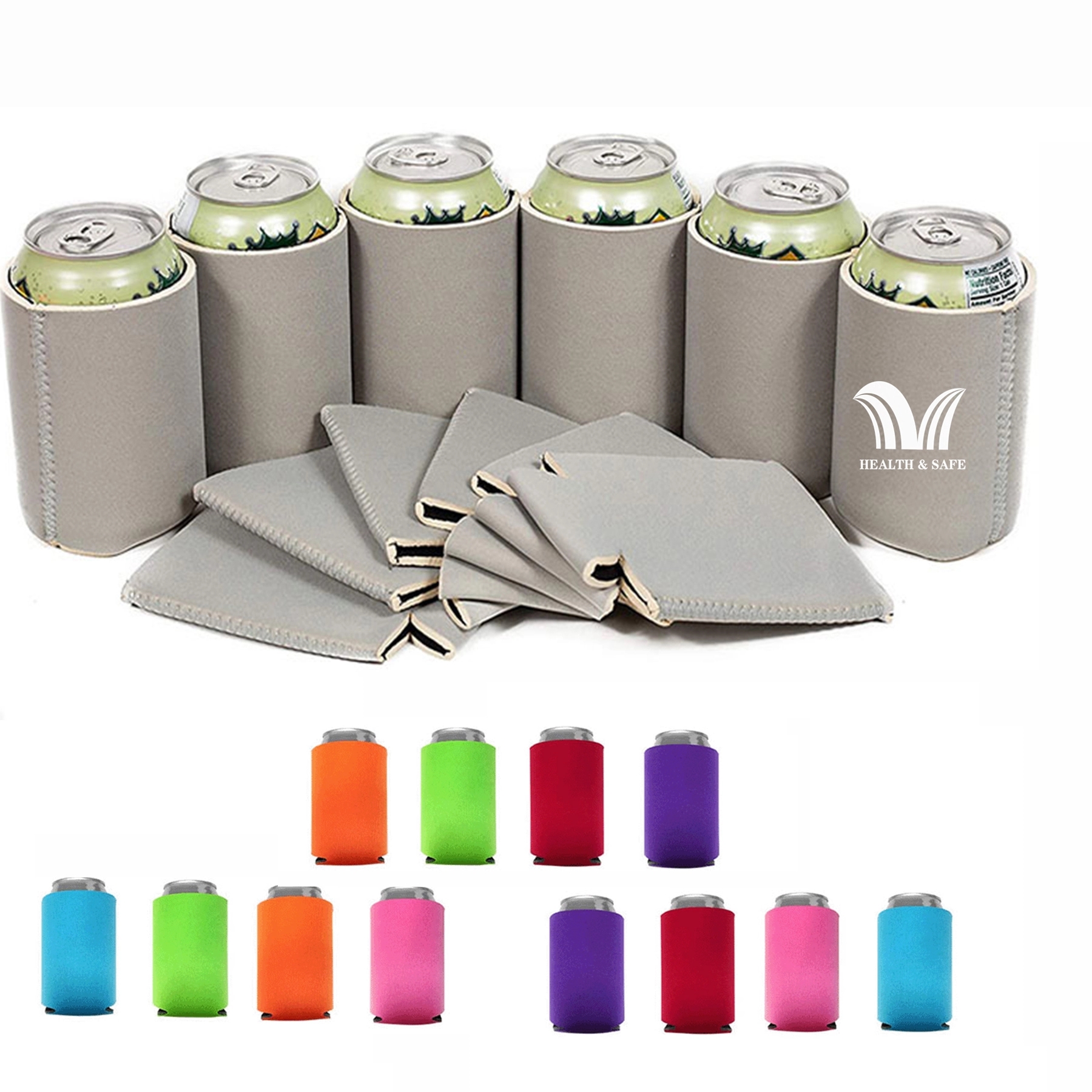 Blank Beer Can Coolers Sleeves 1