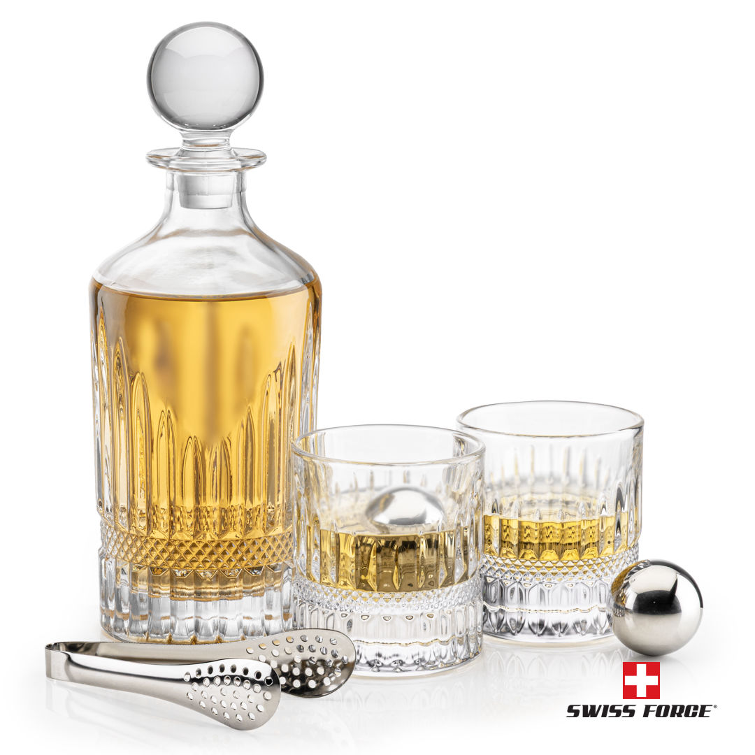Hathaway Decanter Set & Ice Balls 6