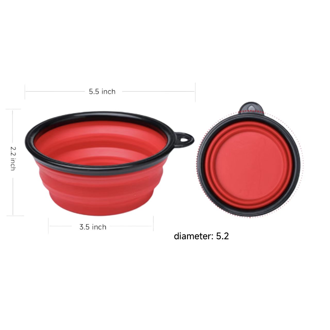 Folding Dog Bowl 3