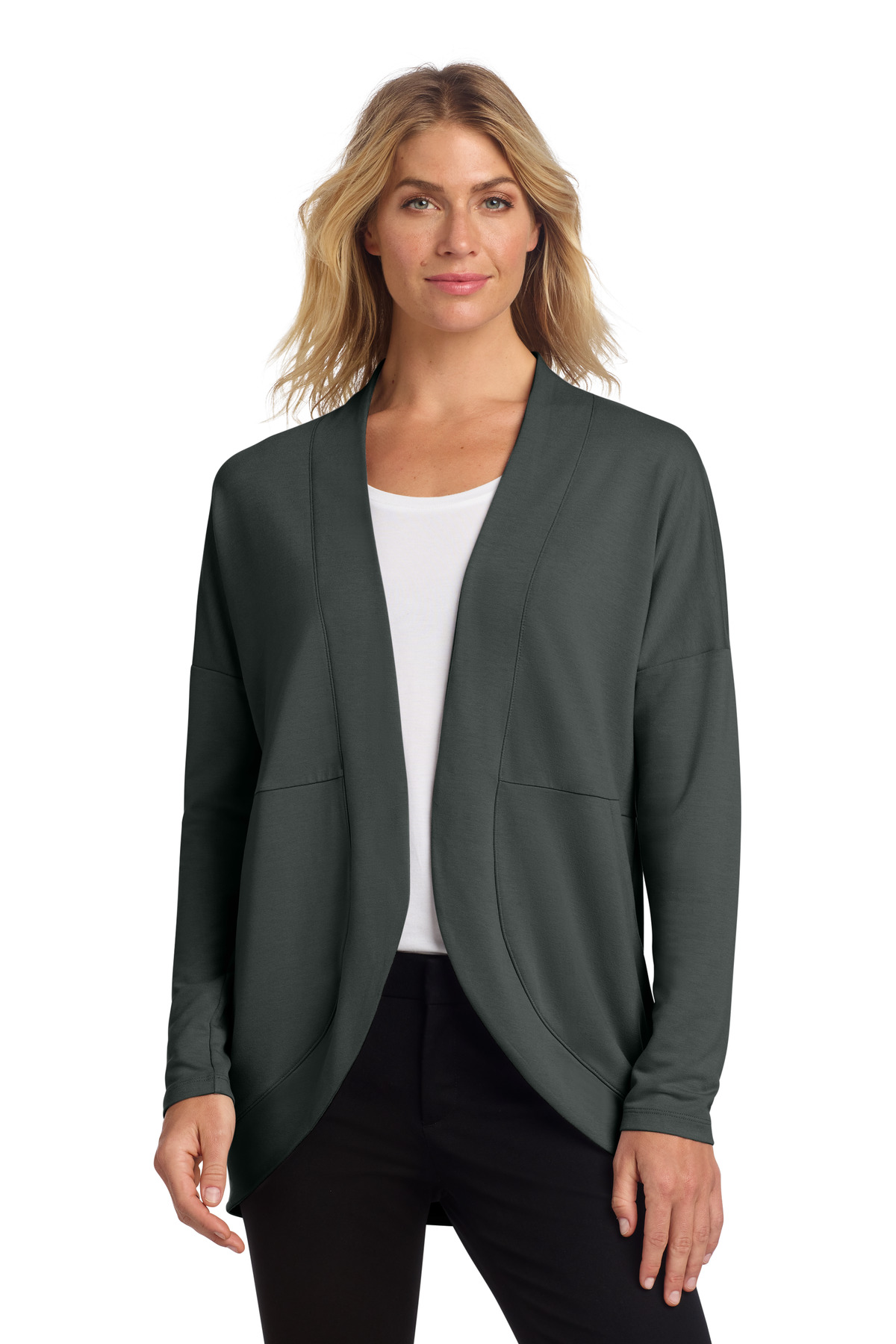 Mercer+Mettle Women's Stretch Open-Front Cardigan MM3015 11