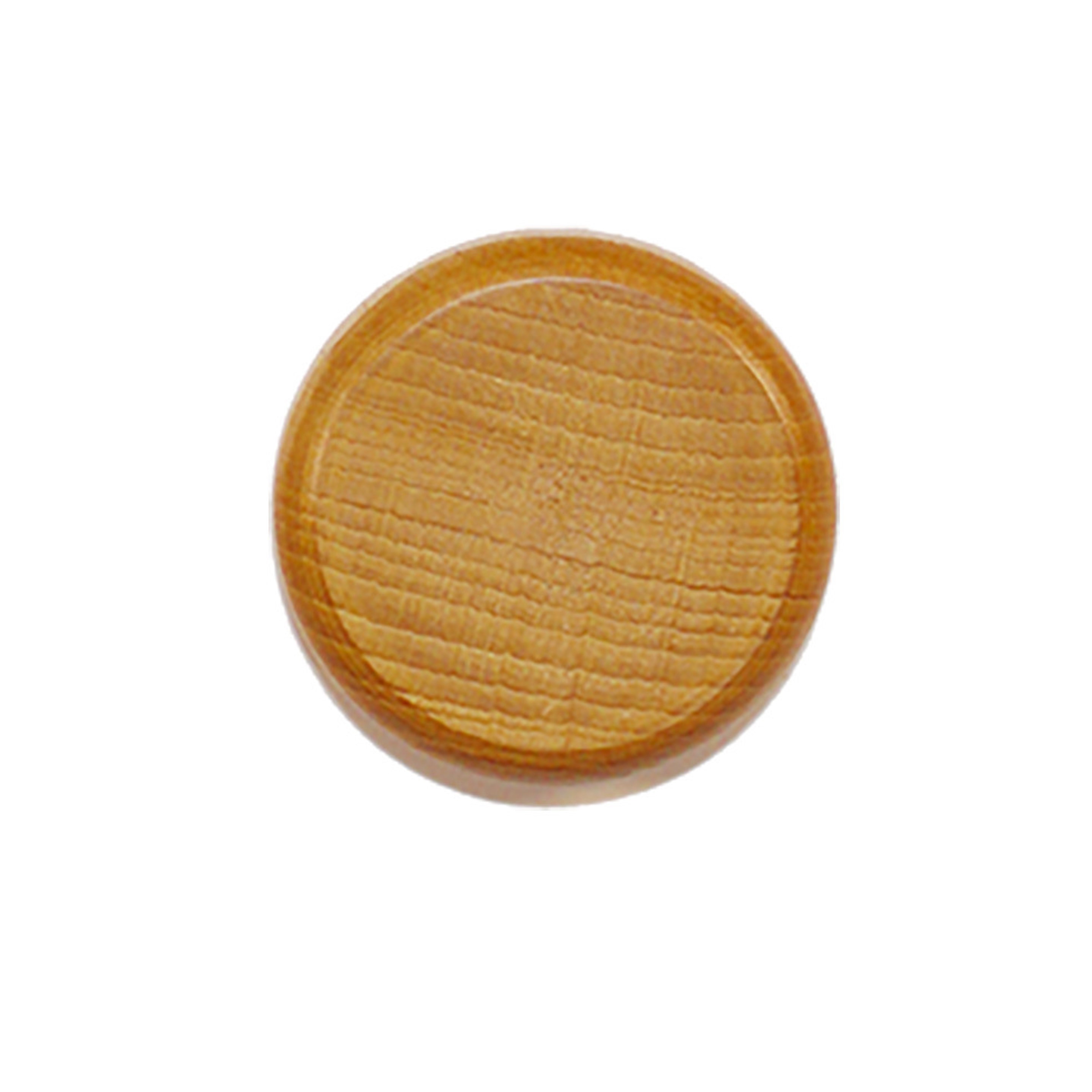Round Wood Bottle Opener with Magnet (direct import) 3