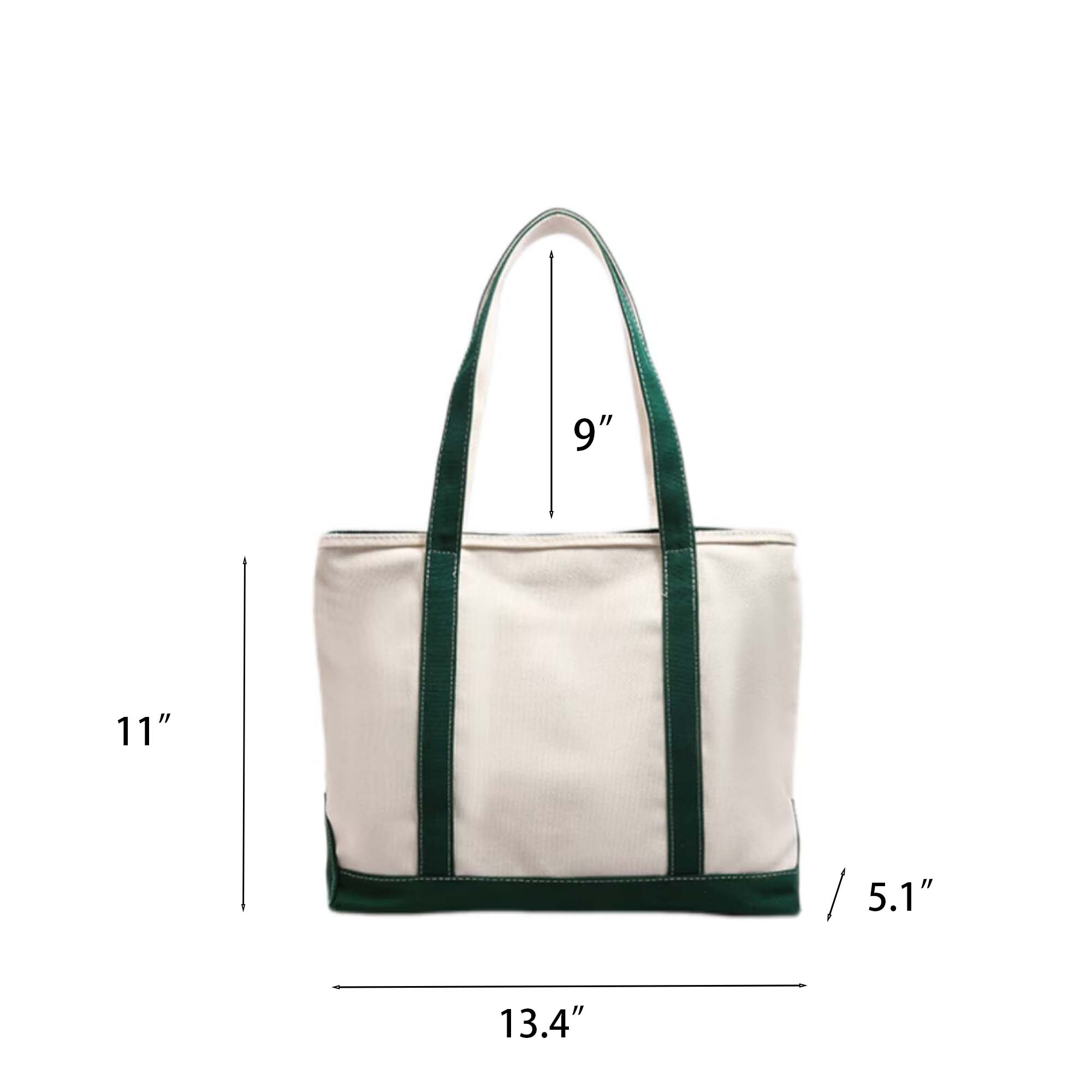 Portable Travel Shoulder Canvas Bag, custom tote bag with logo imprint 2