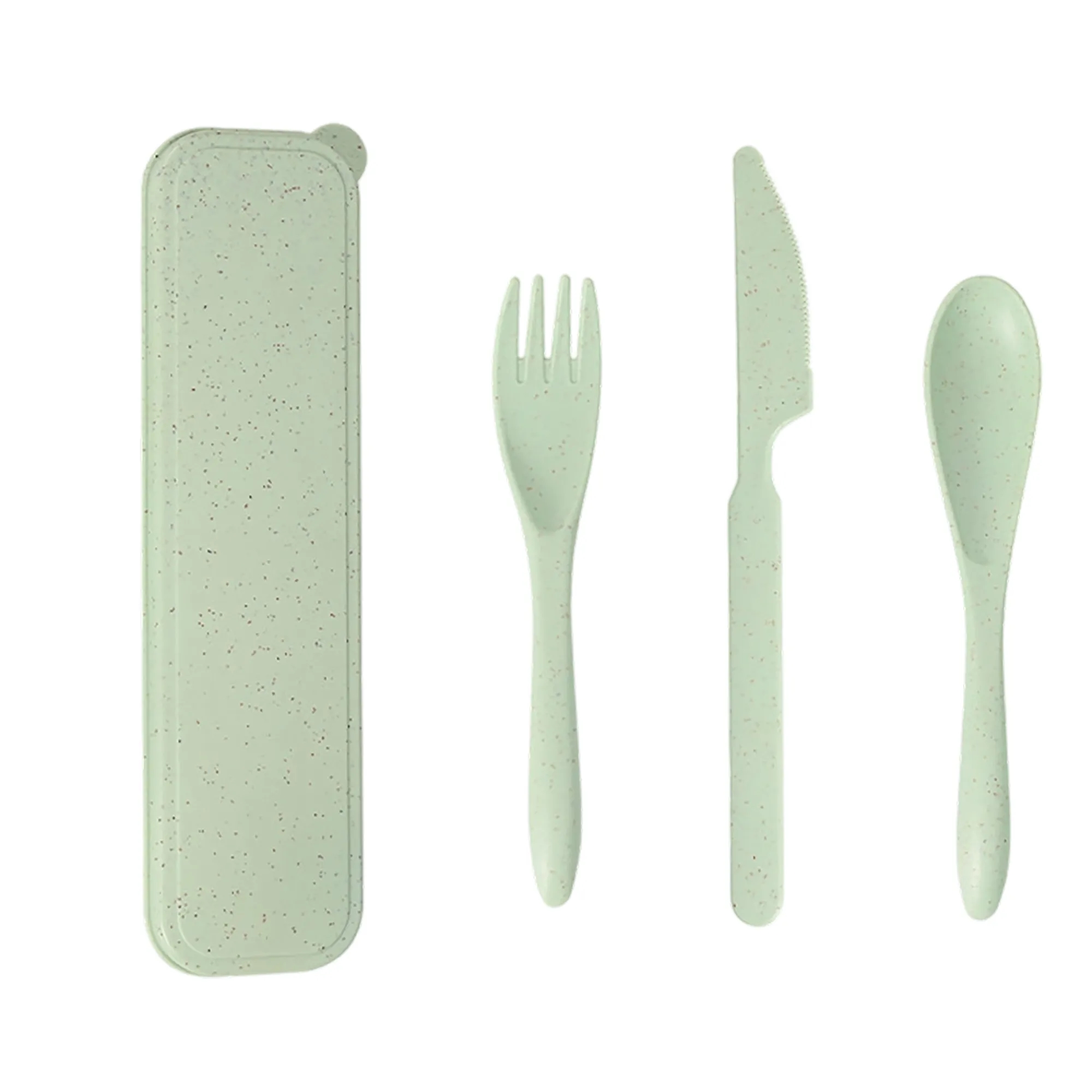 Cutlery Set Wheat Straw 3Piece 7