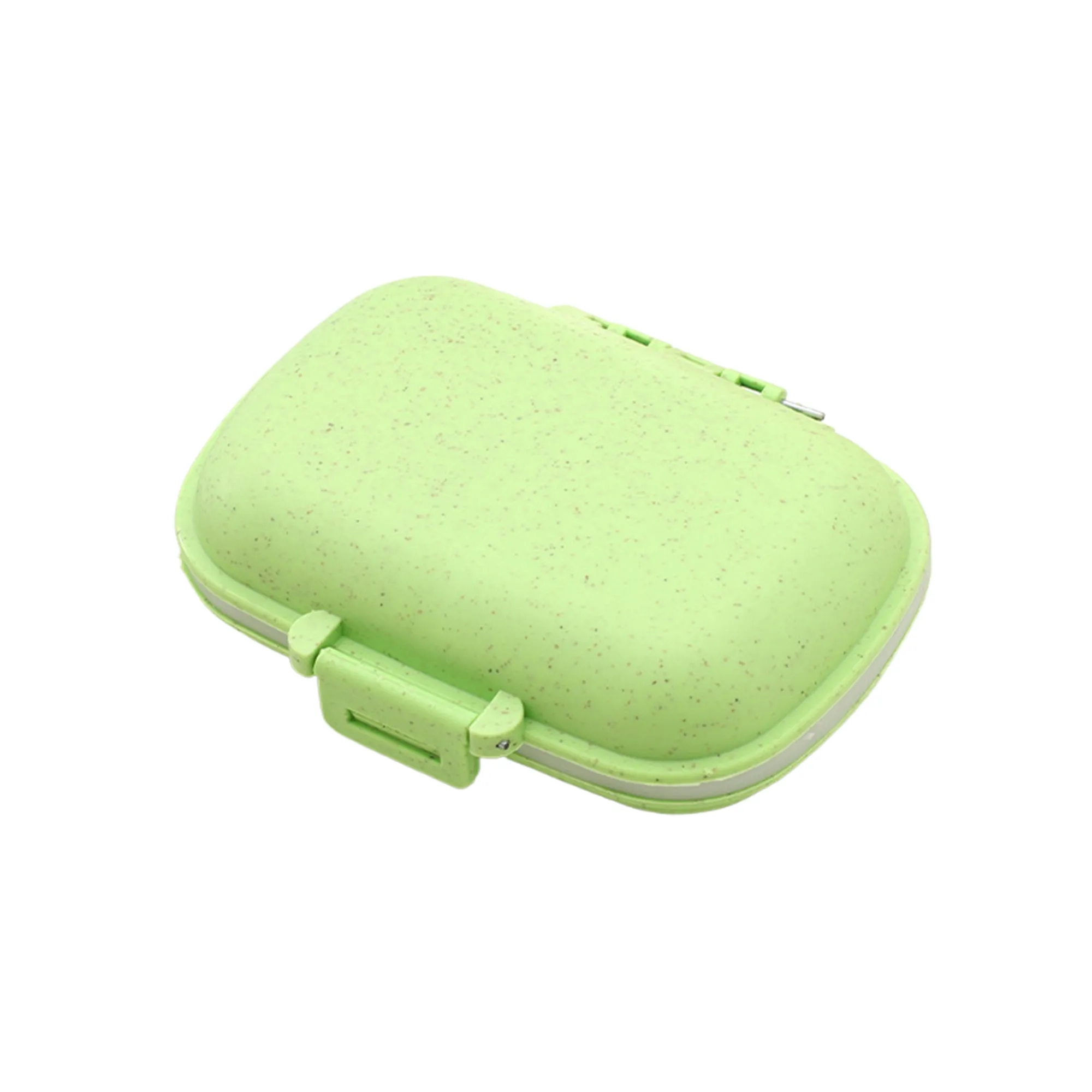 MOQ200 Moisture Proof Weekly Pill Organizer 8 Compartments 10