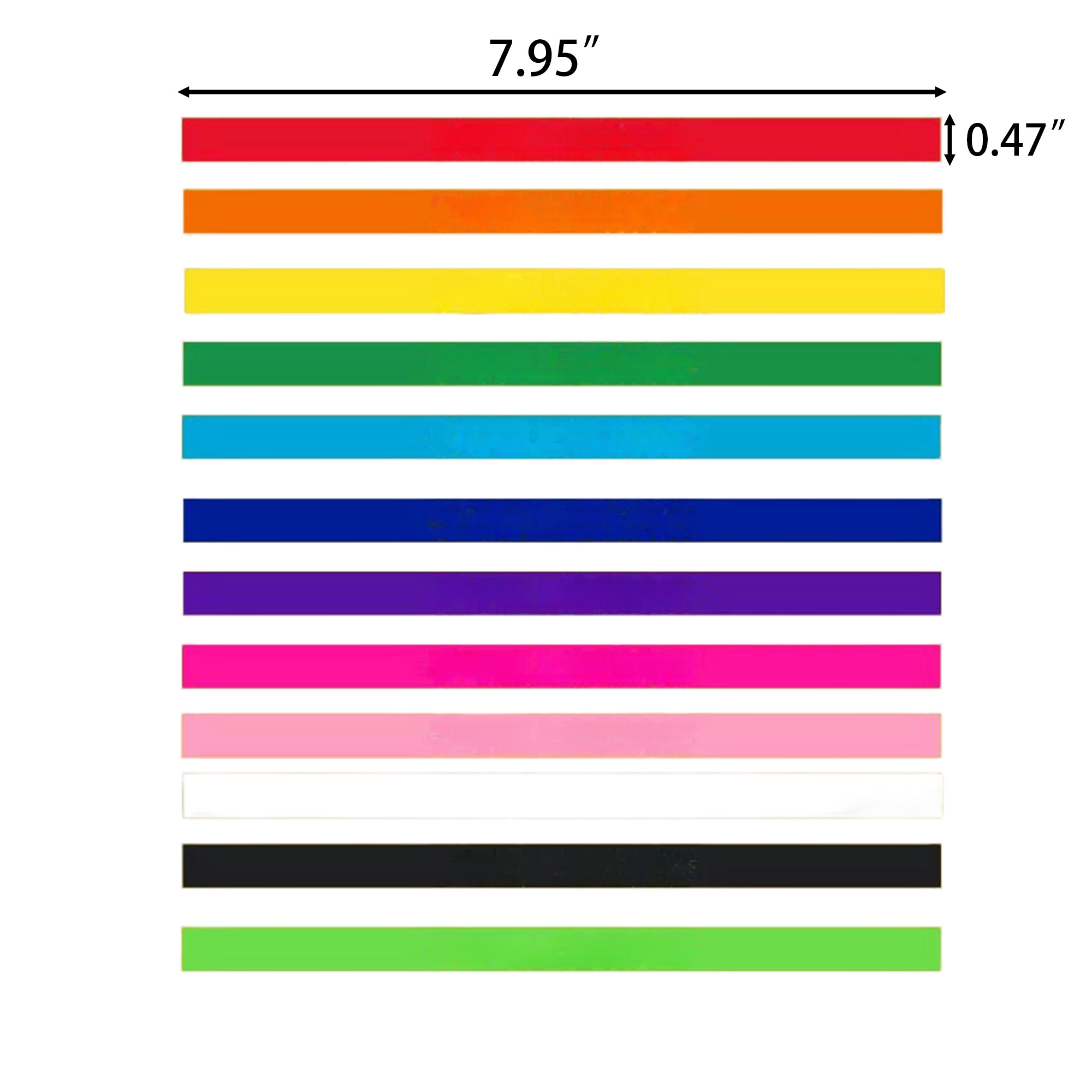 Colorful Casual Silicone Wristband 5