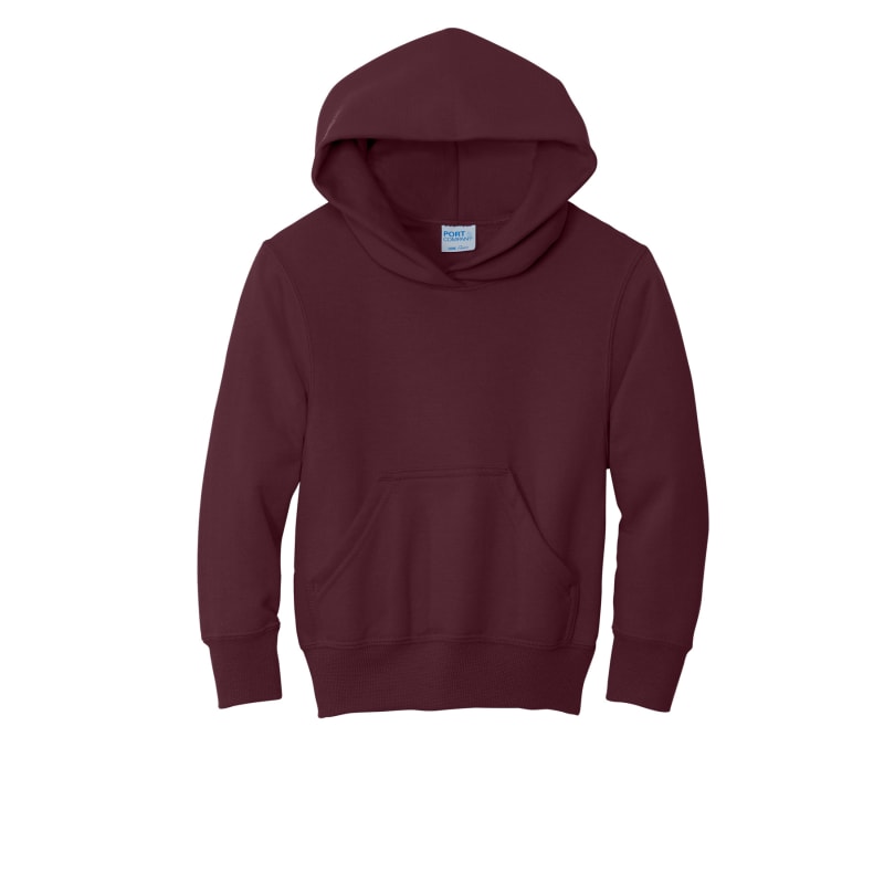 Port & Company - Youth Core Fleece Pullover Hooded Sweatshirt. 85